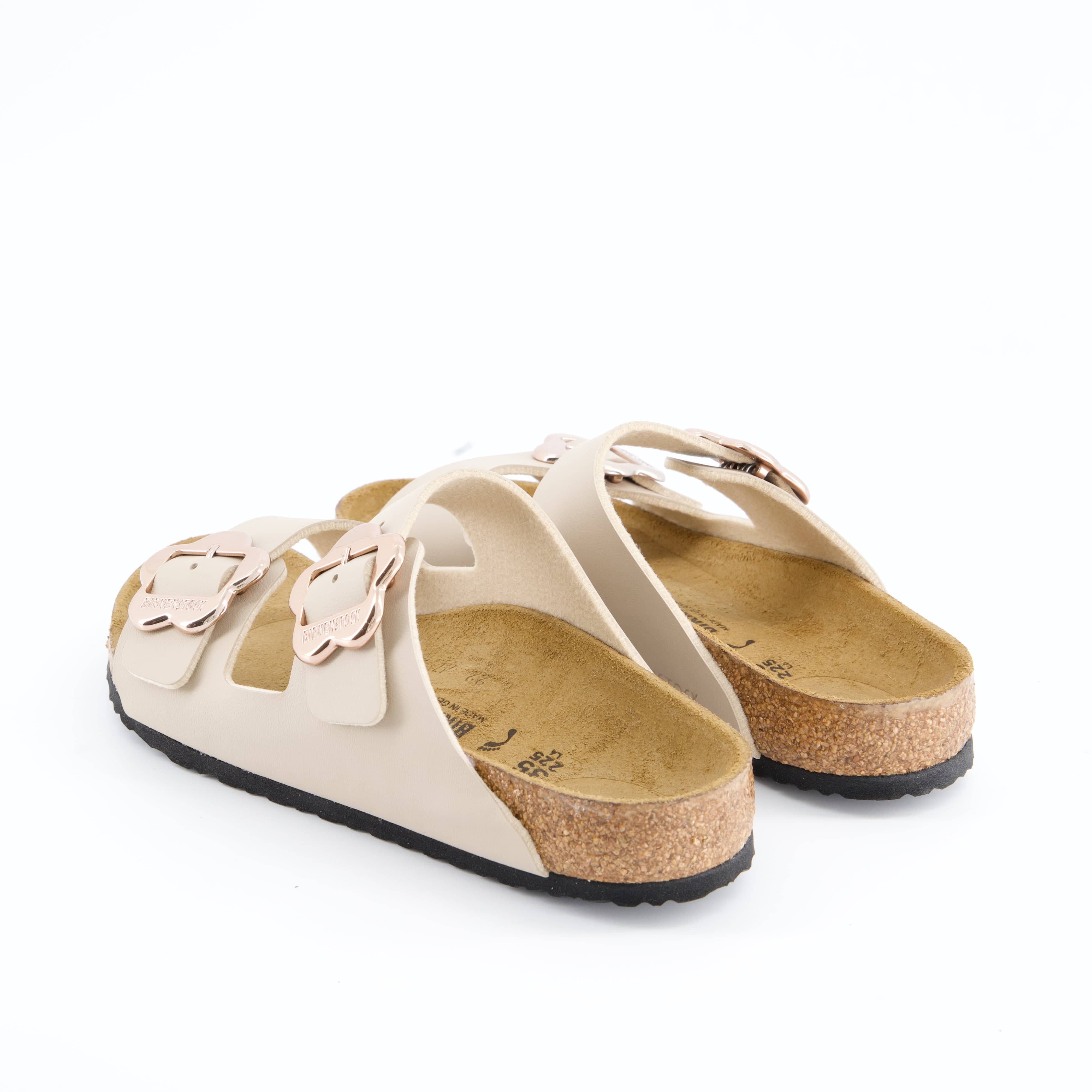 BIRKENSTOCK Mädchenschuhe - Hausschuh Hausschuh Arizona Flower Buckle Kids Birko-Flor