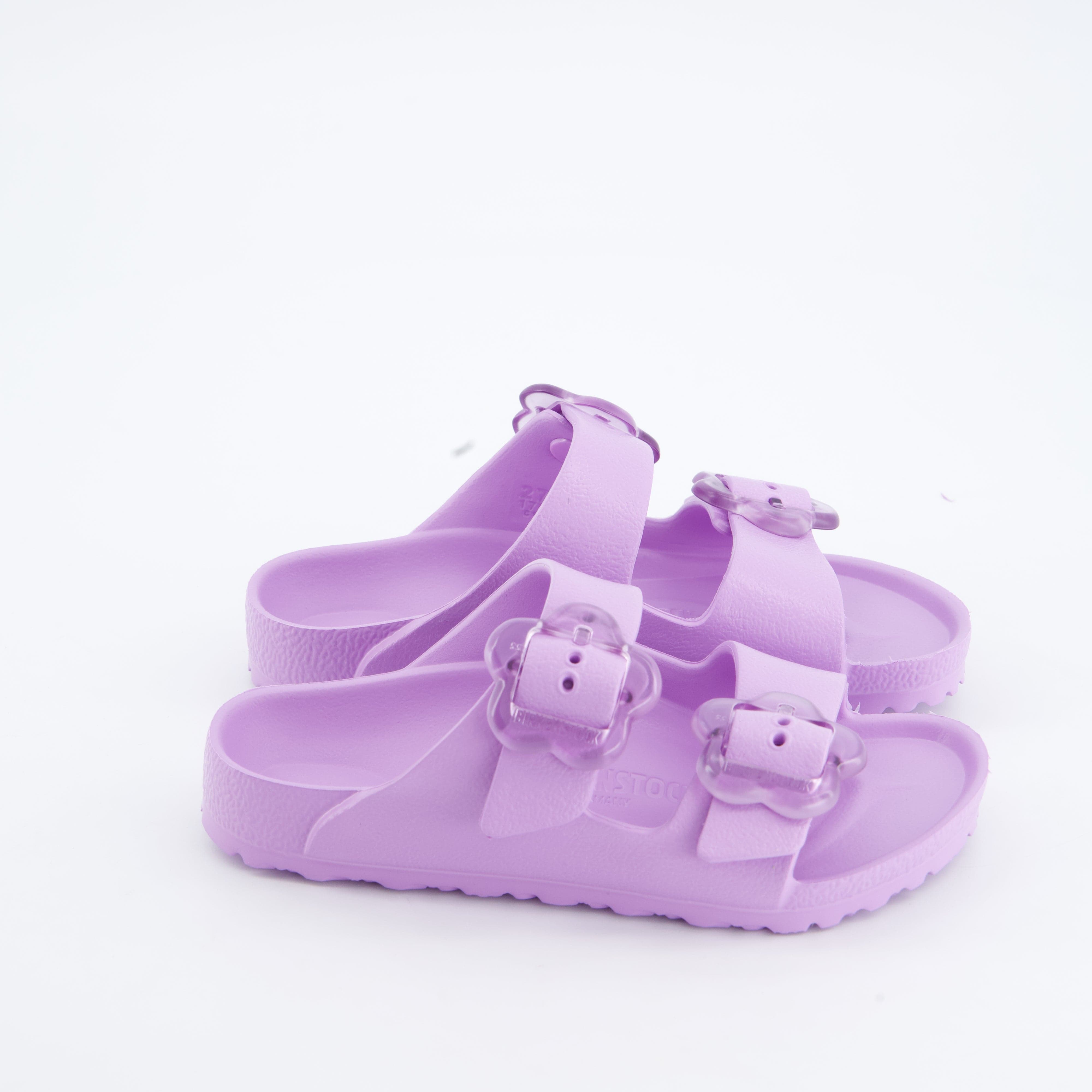 BIRKENSTOCK Mädchenschuhe - Pantoffel Pantoffel Arizona Flower EVA Kids EVA