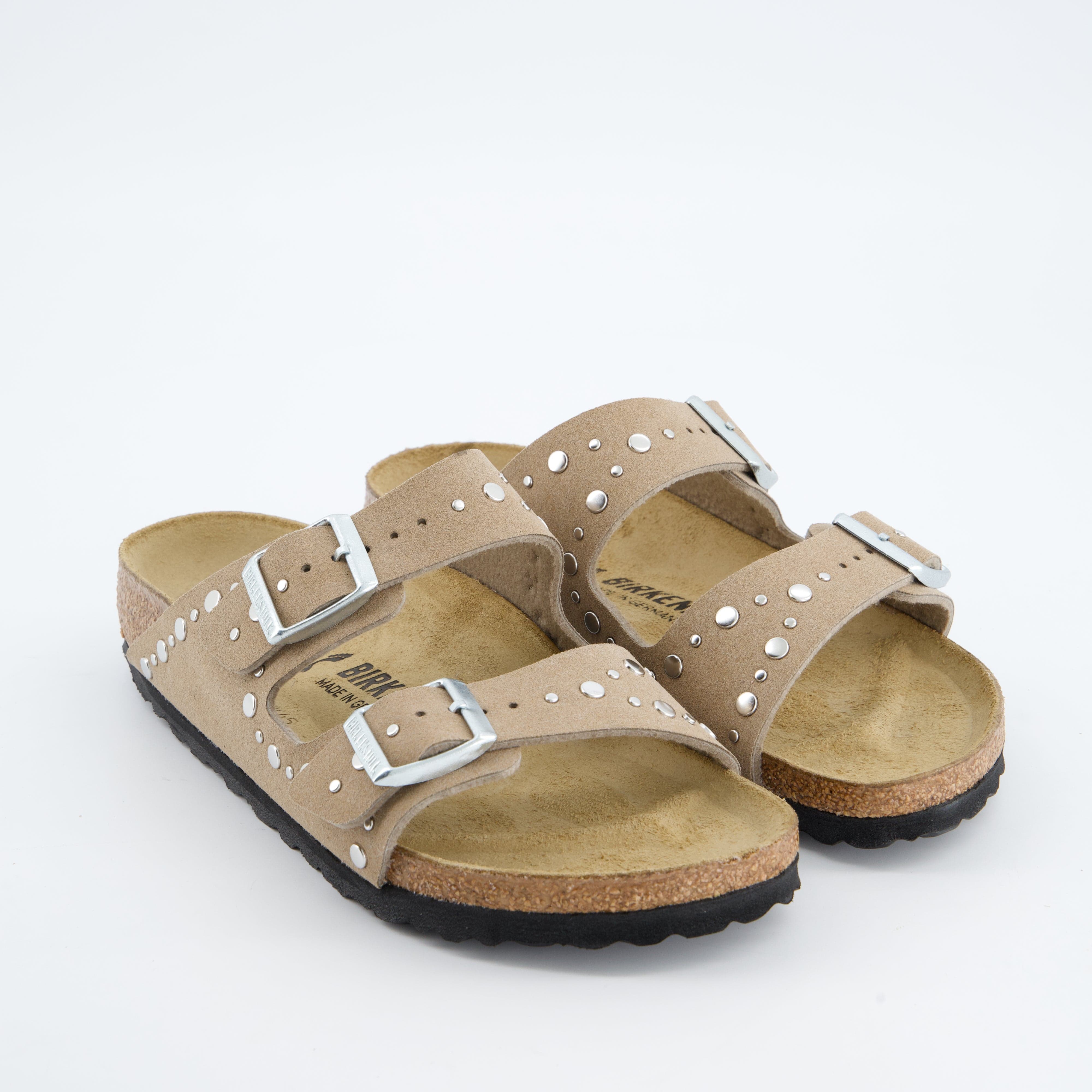 BIRKENSTOCK Mädchenschuhe - Pantoffel Pantoffel Arizona Rivet Border Kids Synthetik