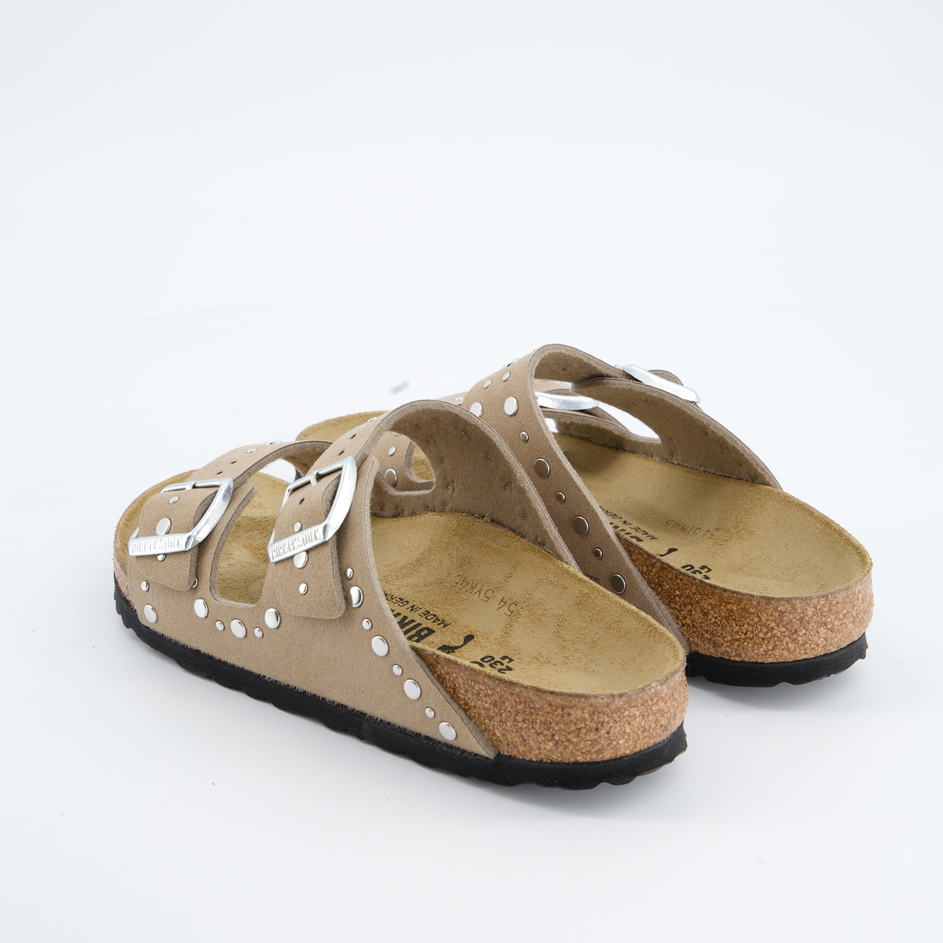 BIRKENSTOCK Mädchenschuhe - Pantoffel Pantoffel Arizona Rivet Border Kids Synthetik