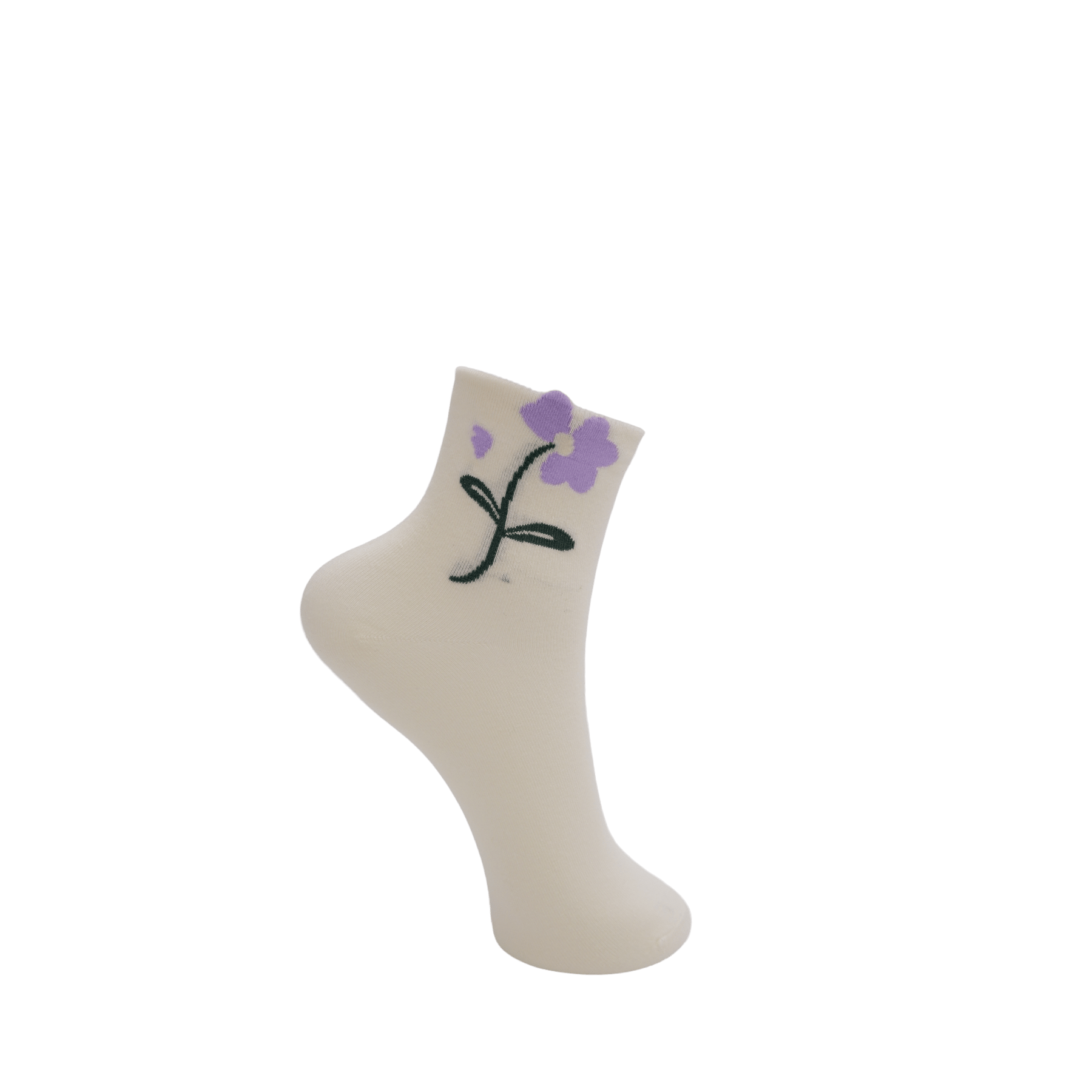 Black Colour Socken - Damen Socke Stk. Damen Socke BCDEENA