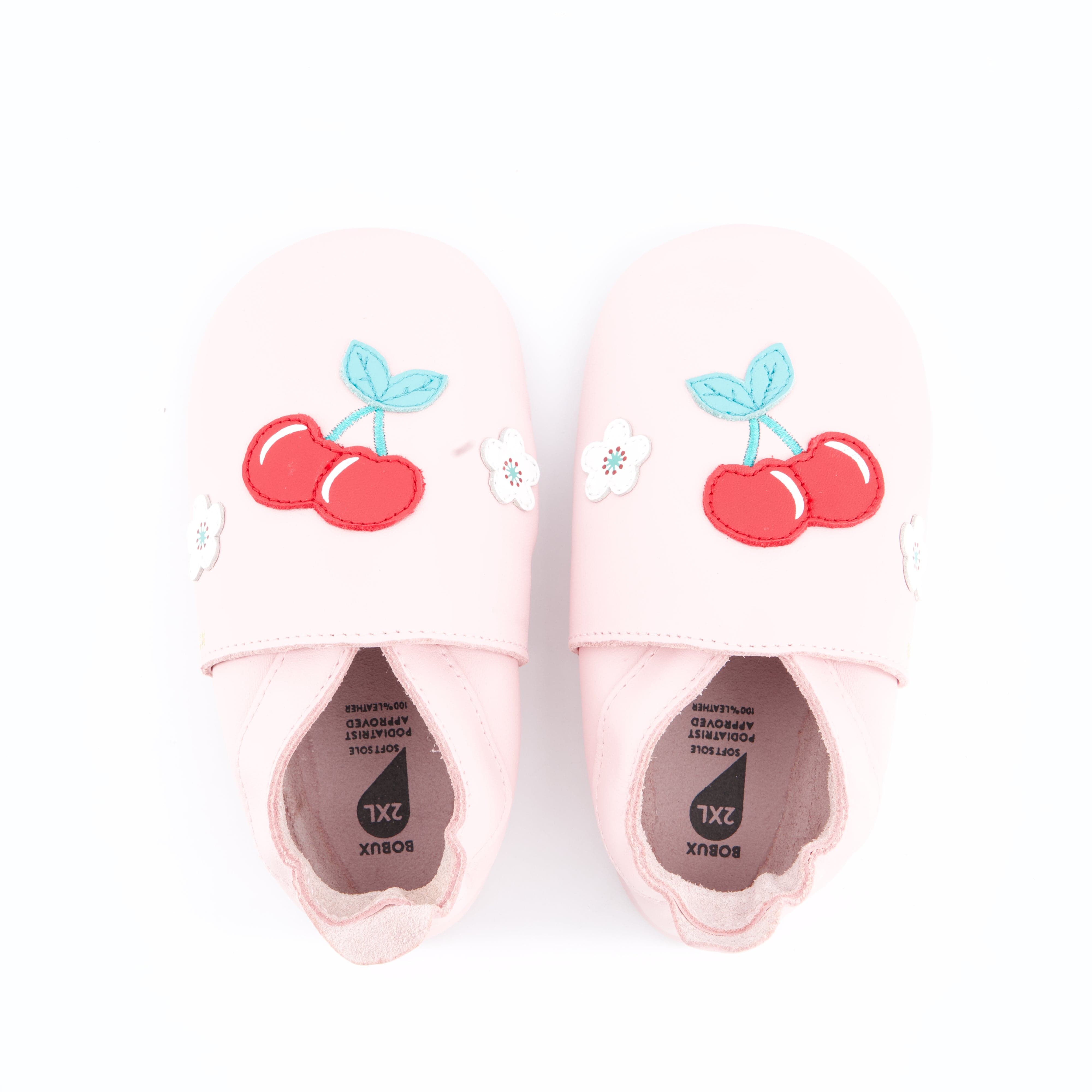 BOBUX Mädchenschuhe - Hausschuh Hausschuh Cherry Blossom