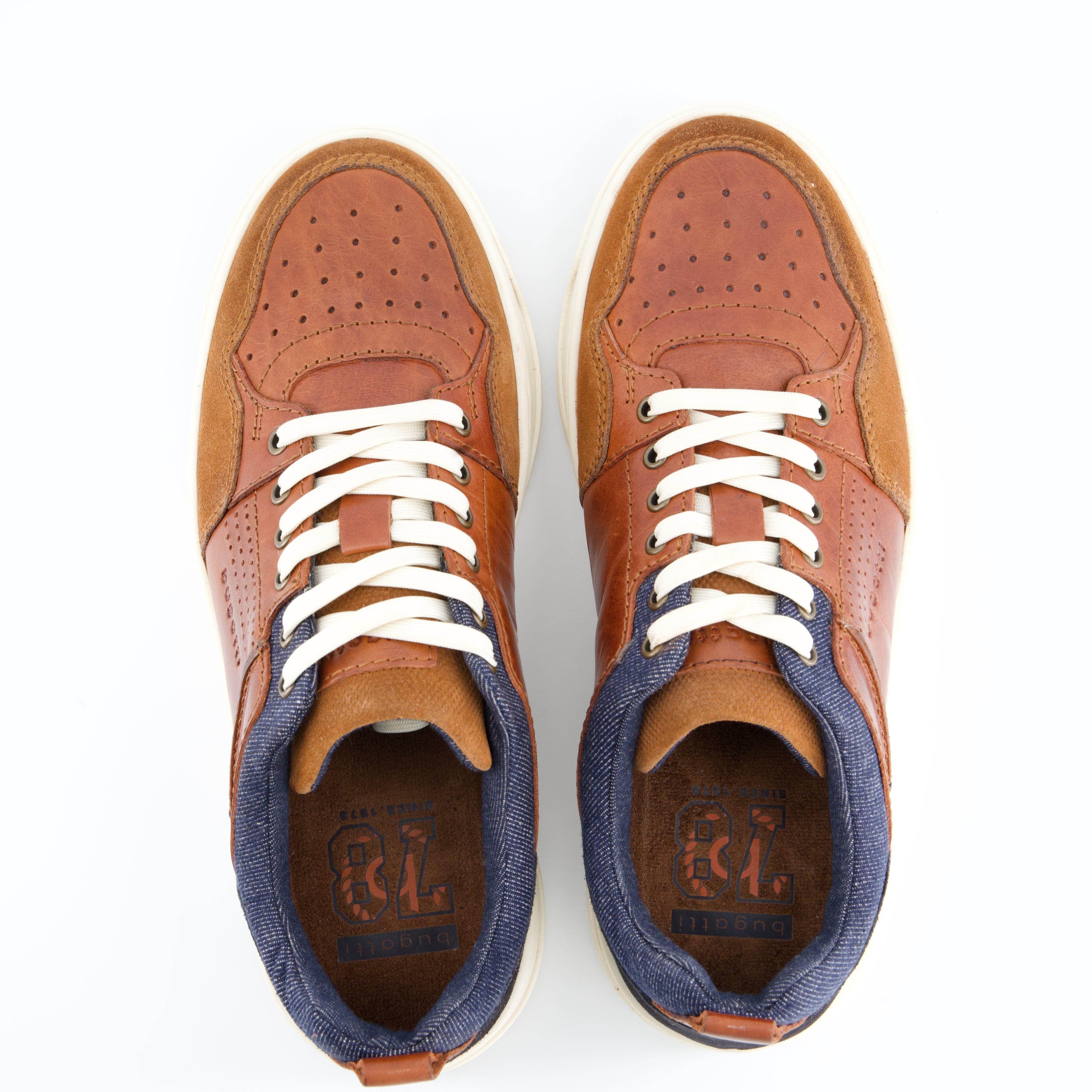 BUGATTI shoes man Herrenschuh - Schnürschuh Schnürschuh Humus
