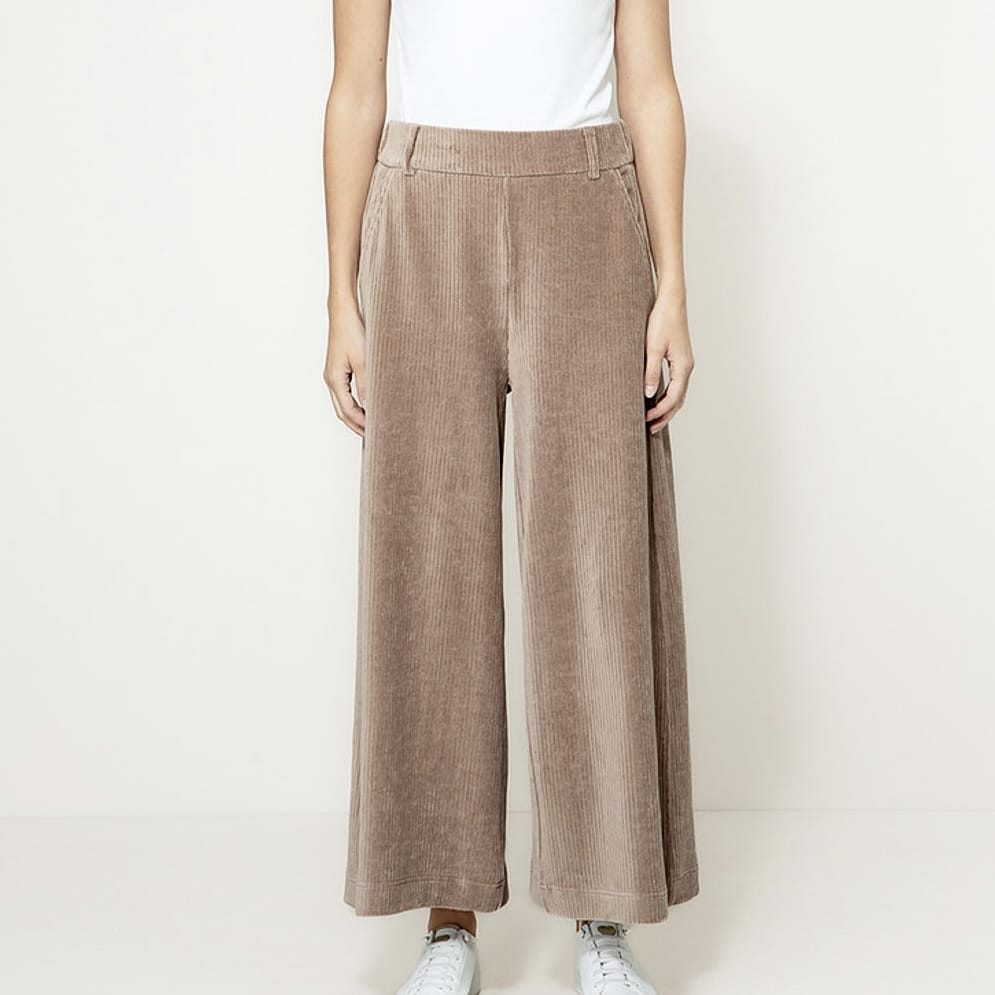 CATNOIR GmbH Bekleidung Damen - Hose Hose Hose in Jersey Wide Cord