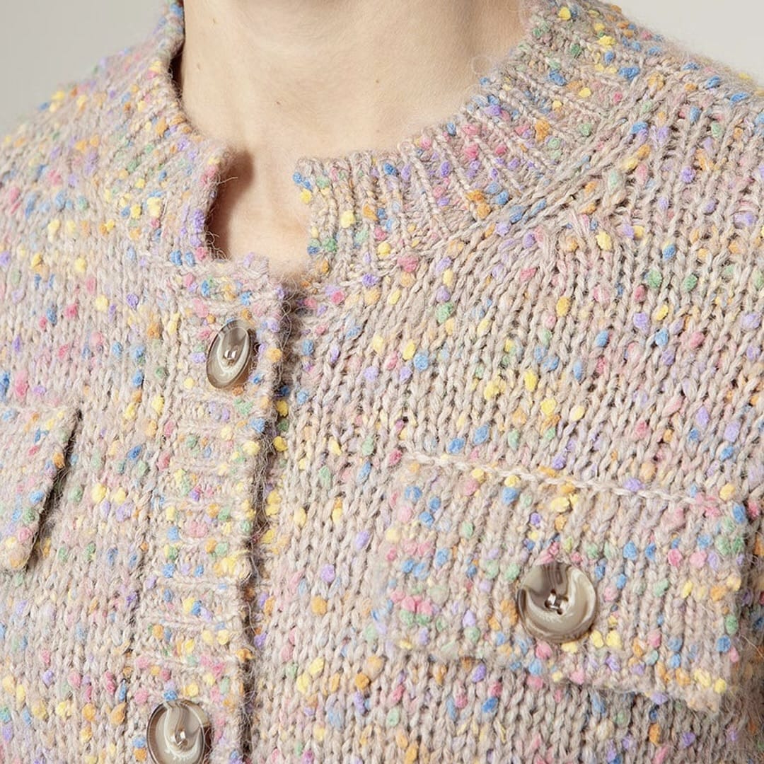 CATNOIR GmbH Bekleidung Damen - Jacke Jacke Strickjacke Confetti
