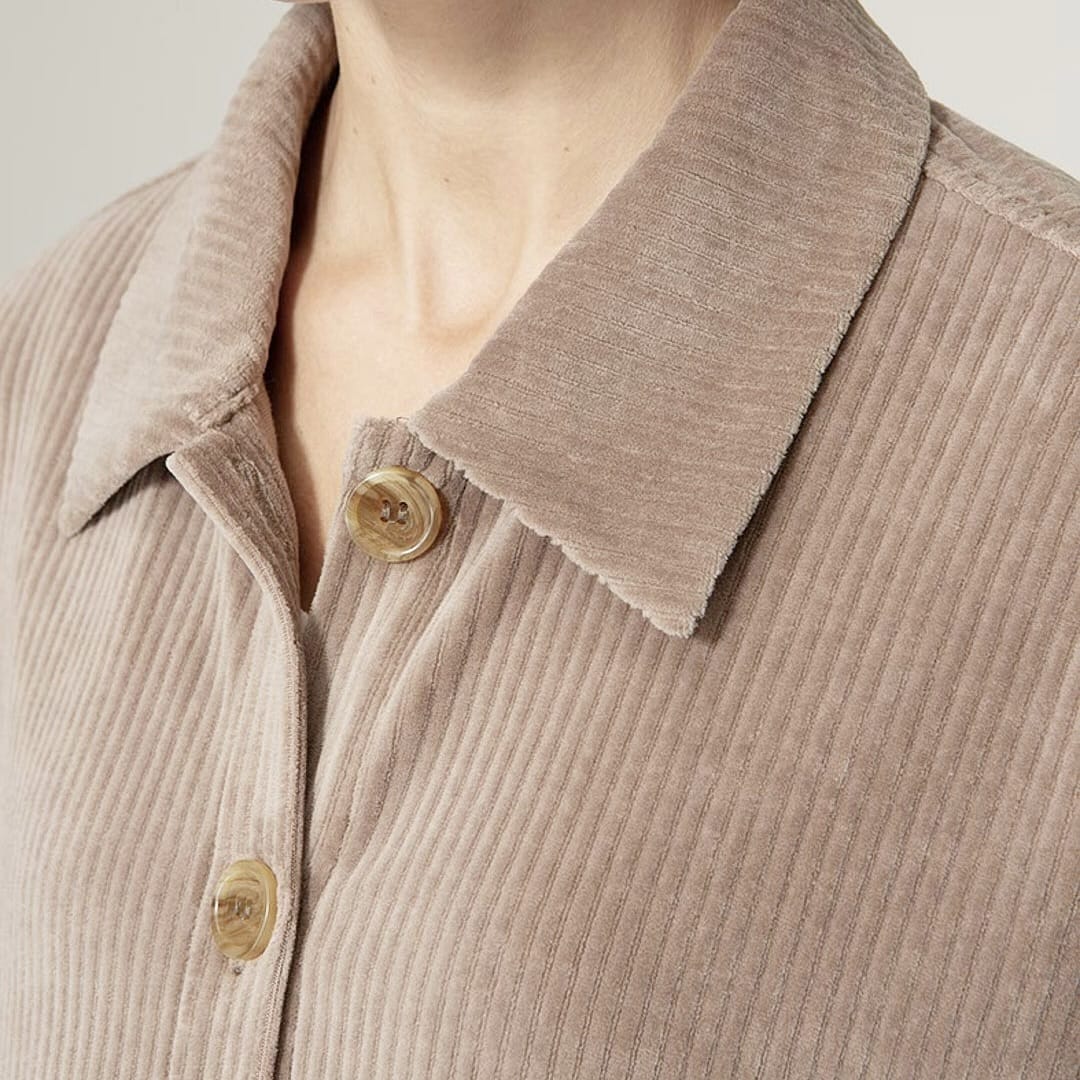 CATNOIR GmbH Bekleidung Damen - Oberteil Oberteil Overshirt in Jersey Wide Cord