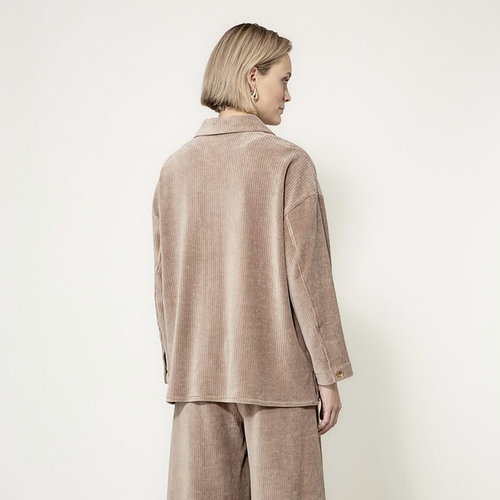 CATNOIR GmbH Bekleidung Damen - Oberteil Oberteil Overshirt in Jersey Wide Cord