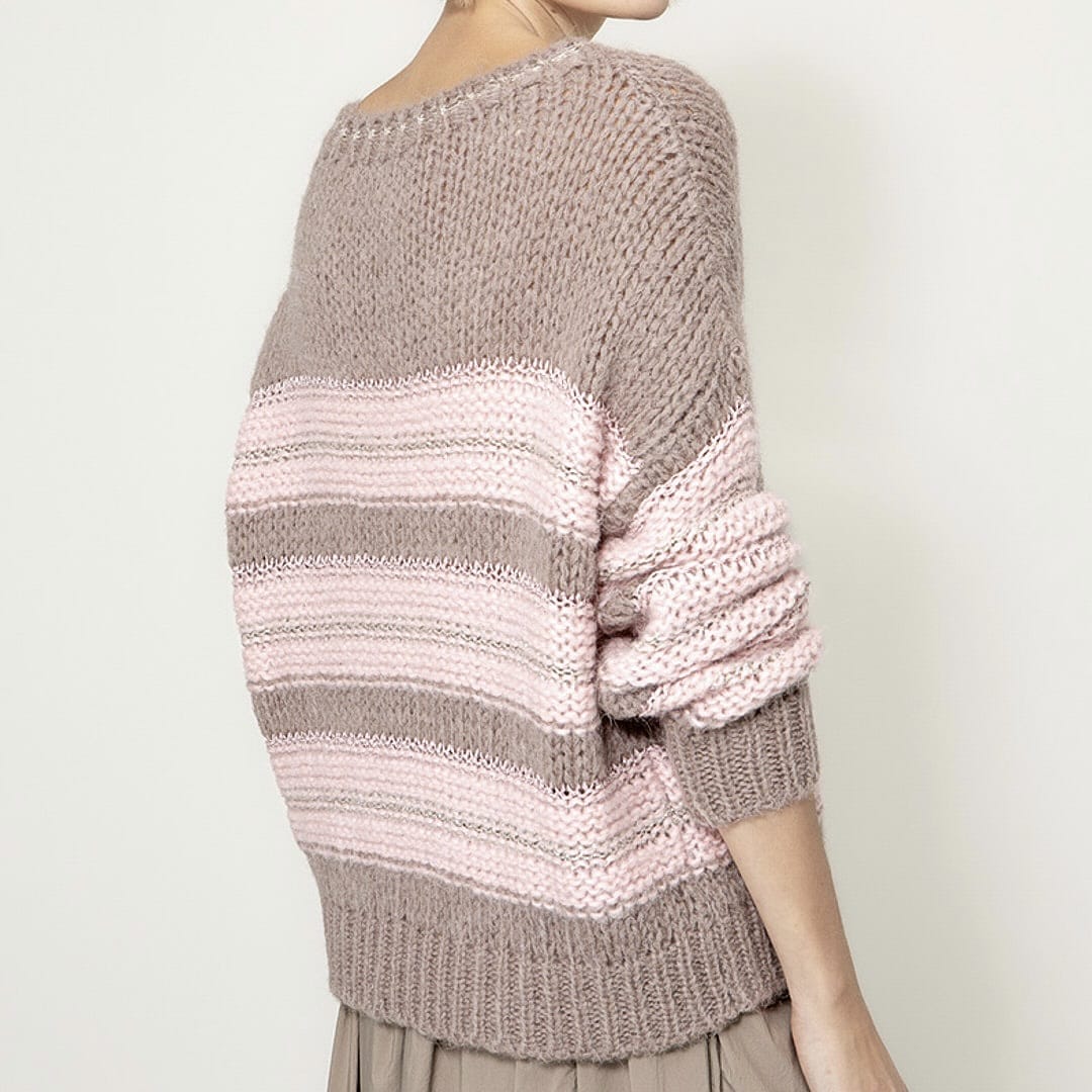 CATNOIR GmbH Bekleidung Damen - Oberteil Oberteil Strickpullover mit Alpaka