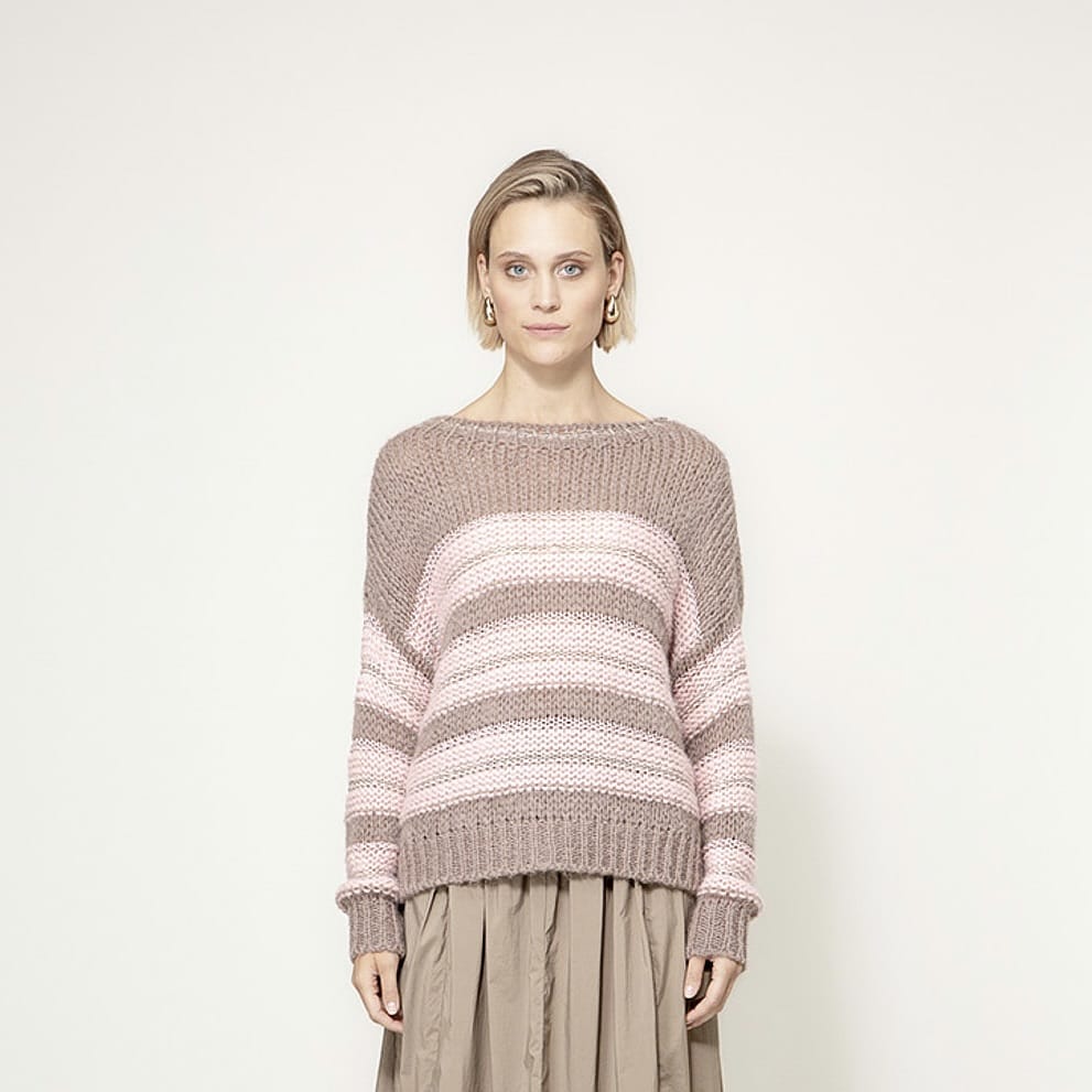 CATNOIR GmbH Bekleidung Damen - Oberteil Oberteil Strickpullover mit Alpaka