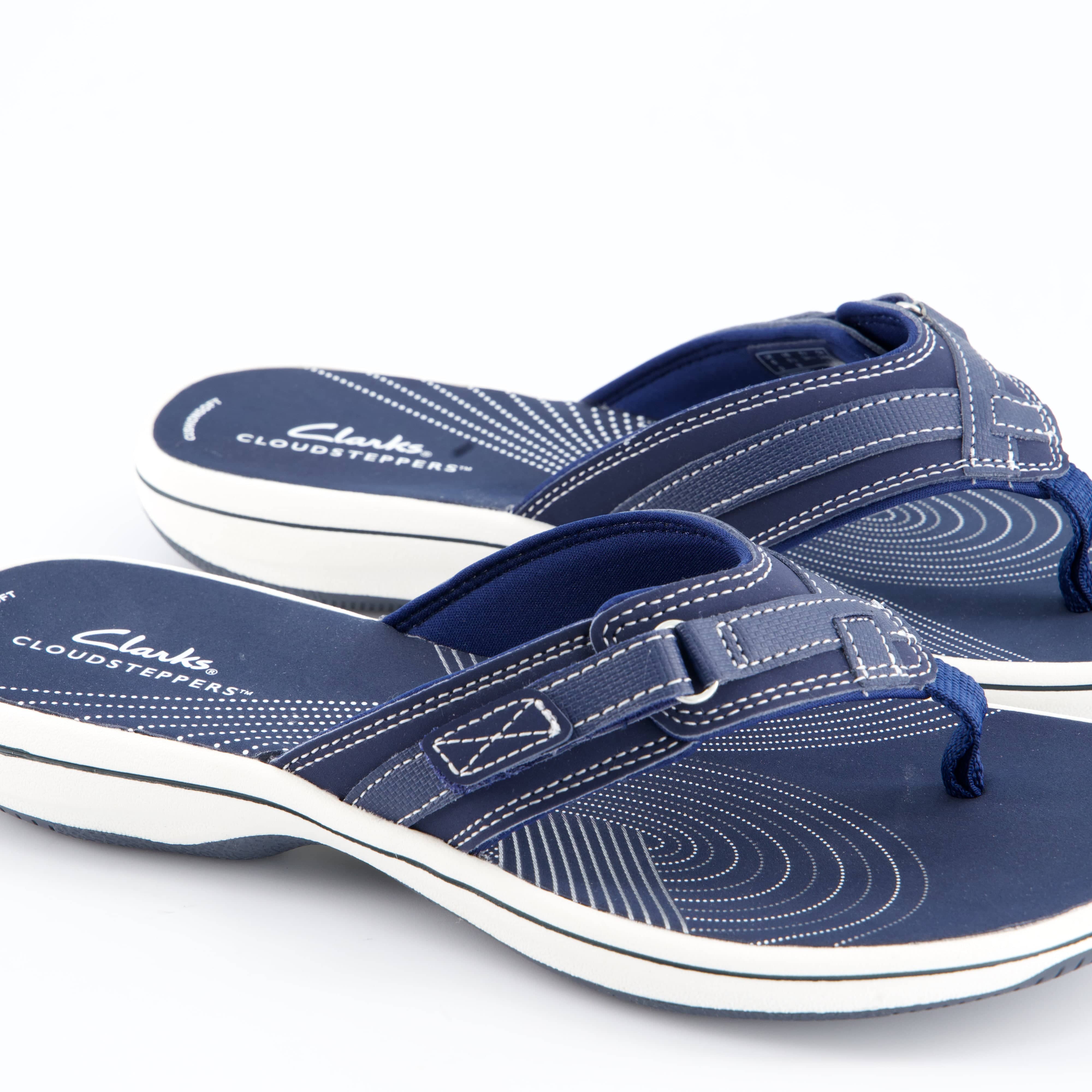 CLARKS Damenschuhe - Pantoffel Pantoffel Brinkley Sea