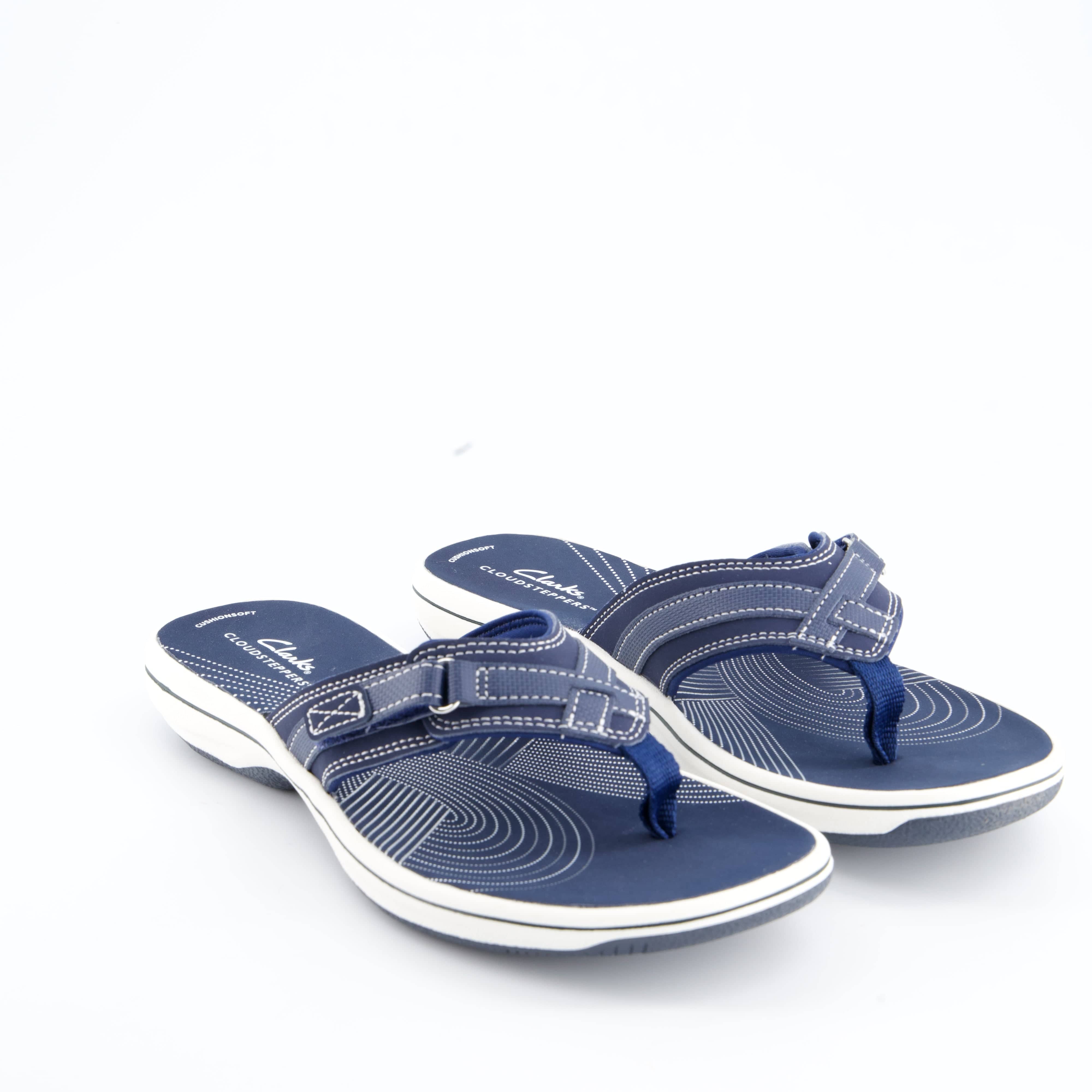 CLARKS Damenschuhe - Pantoffel Pantoffel Brinkley Sea