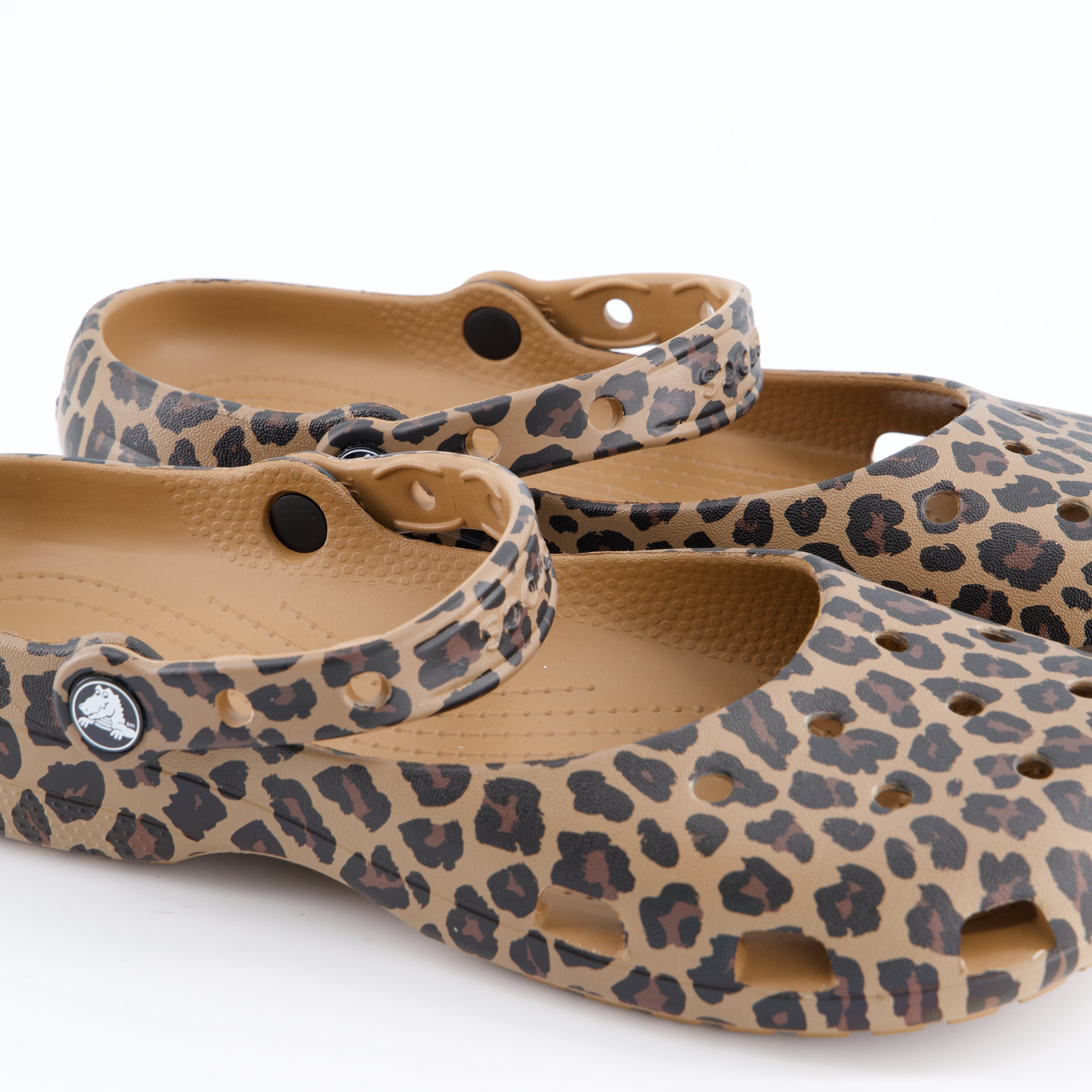CROCS Damenschuhe - Pantoffel Pantoffel Classic animal Ballet