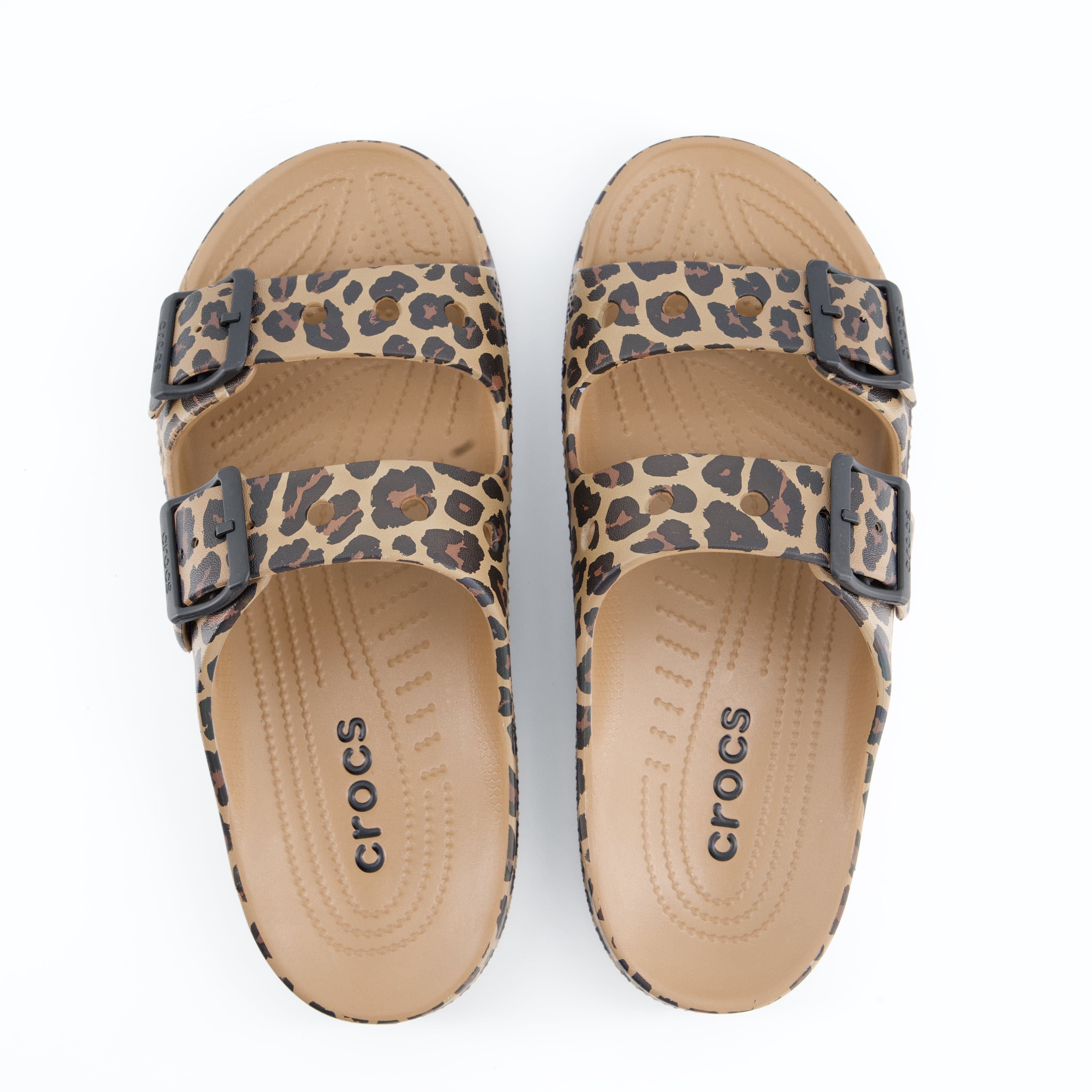 CROCS Damenschuhe - Pantoffel Pantoffel Saturday Animal Sandal