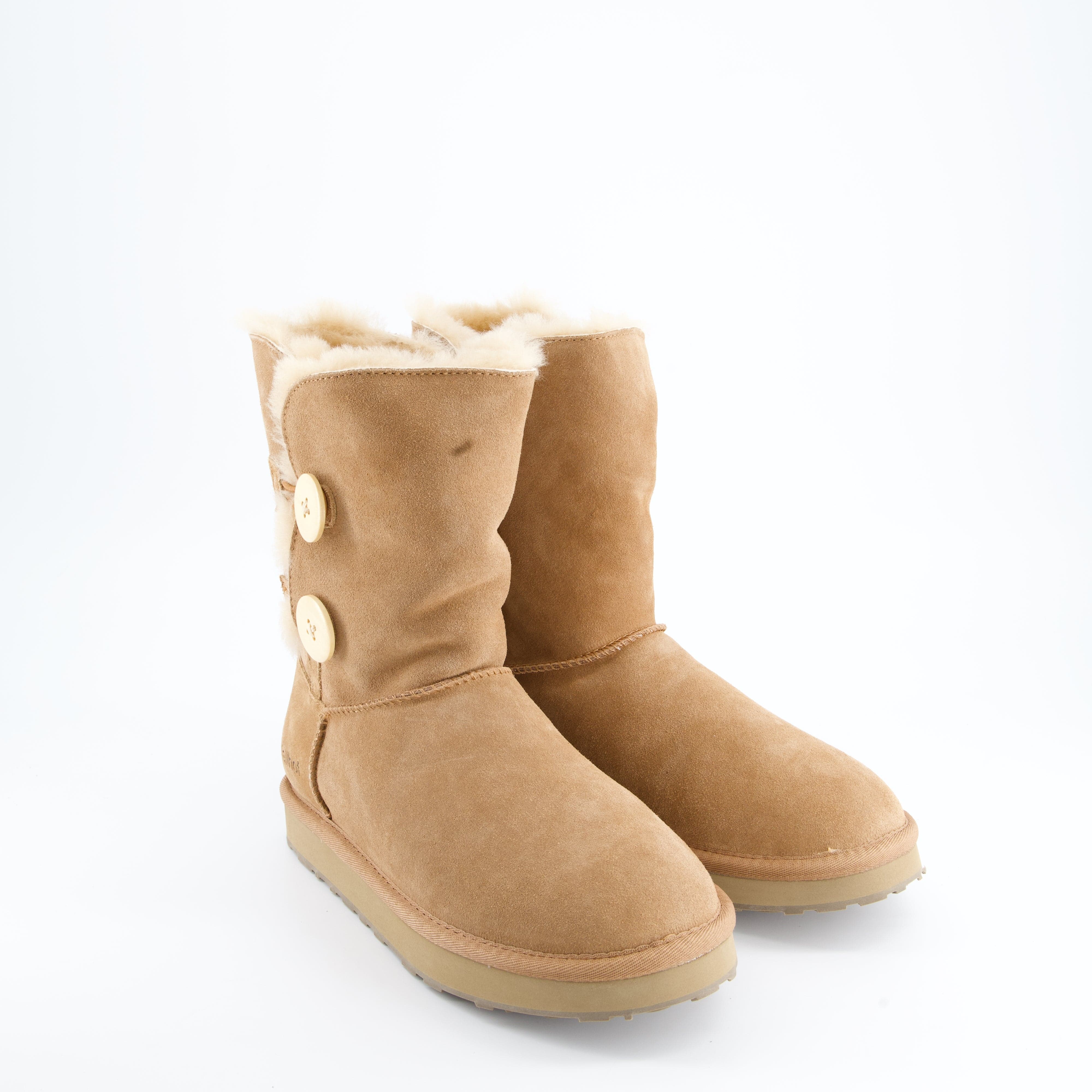 FELLHOF Damenschuhe - Winterstiefel Winterstiefel Alpaka Winterboots Allegra