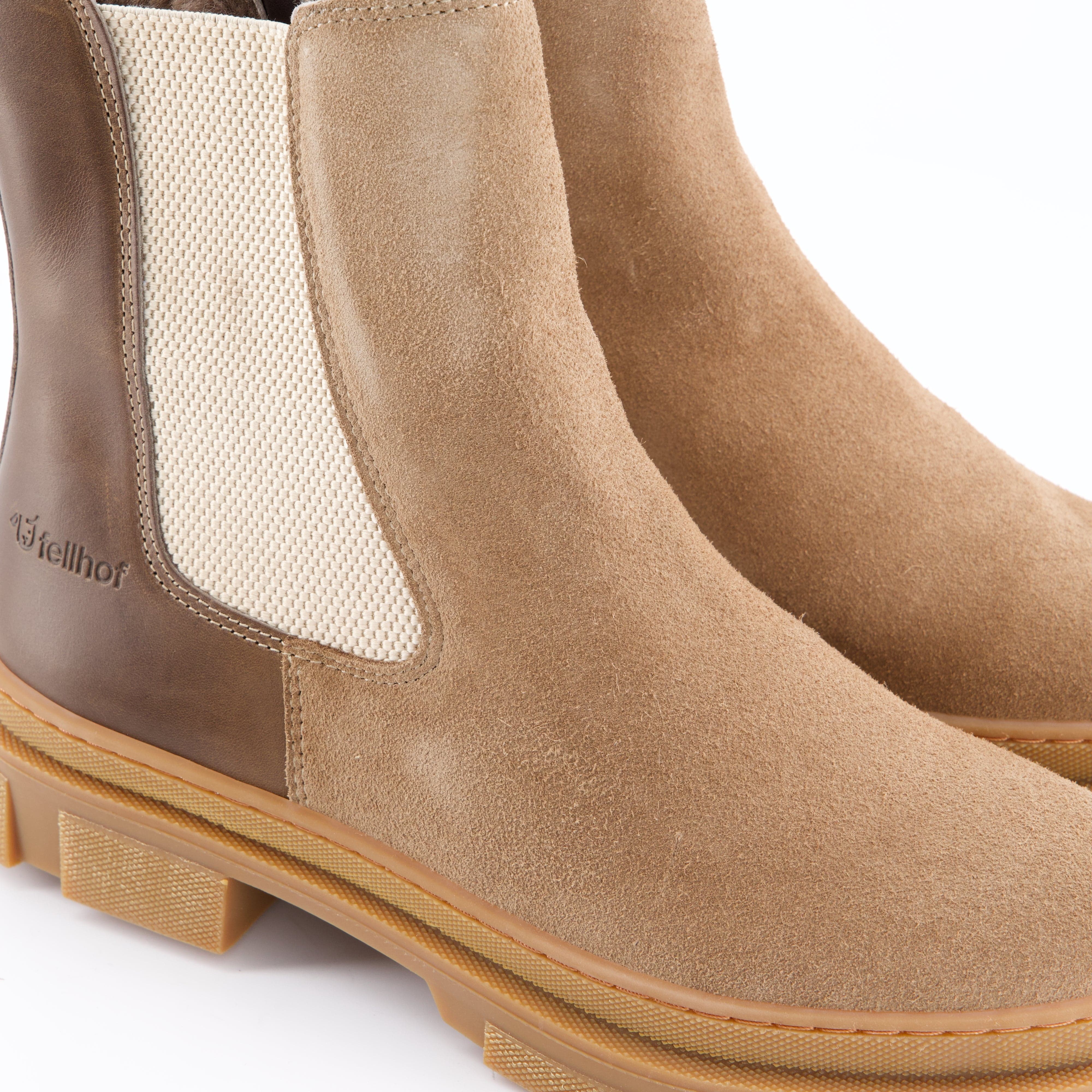 FELLHOF Damenschuhe - Winterstiefel, Winterstiefel Chelsea Boots Queens