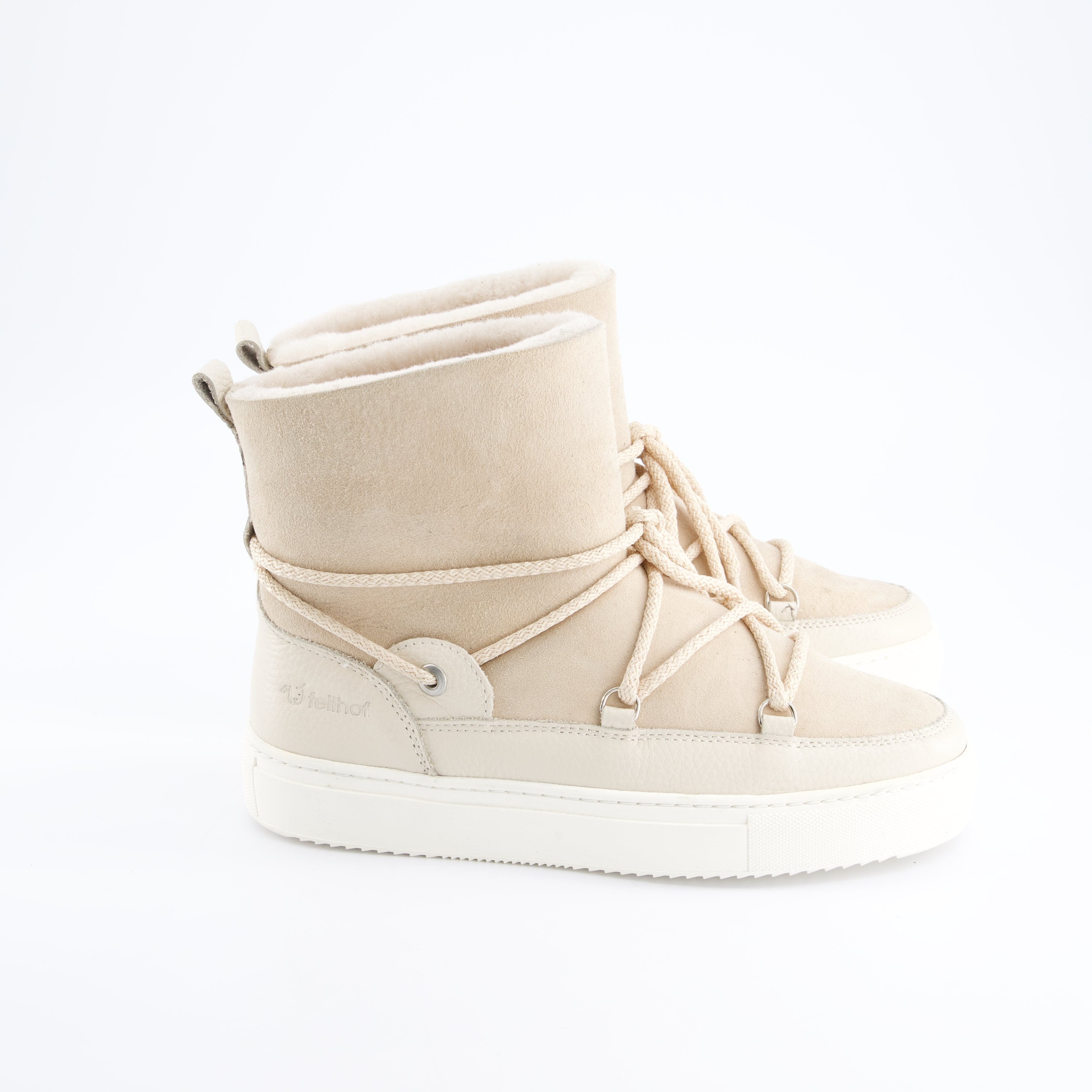 FELLHOF Damenschuhe - Winterstiefel, Winterstiefel Kitz Damen
