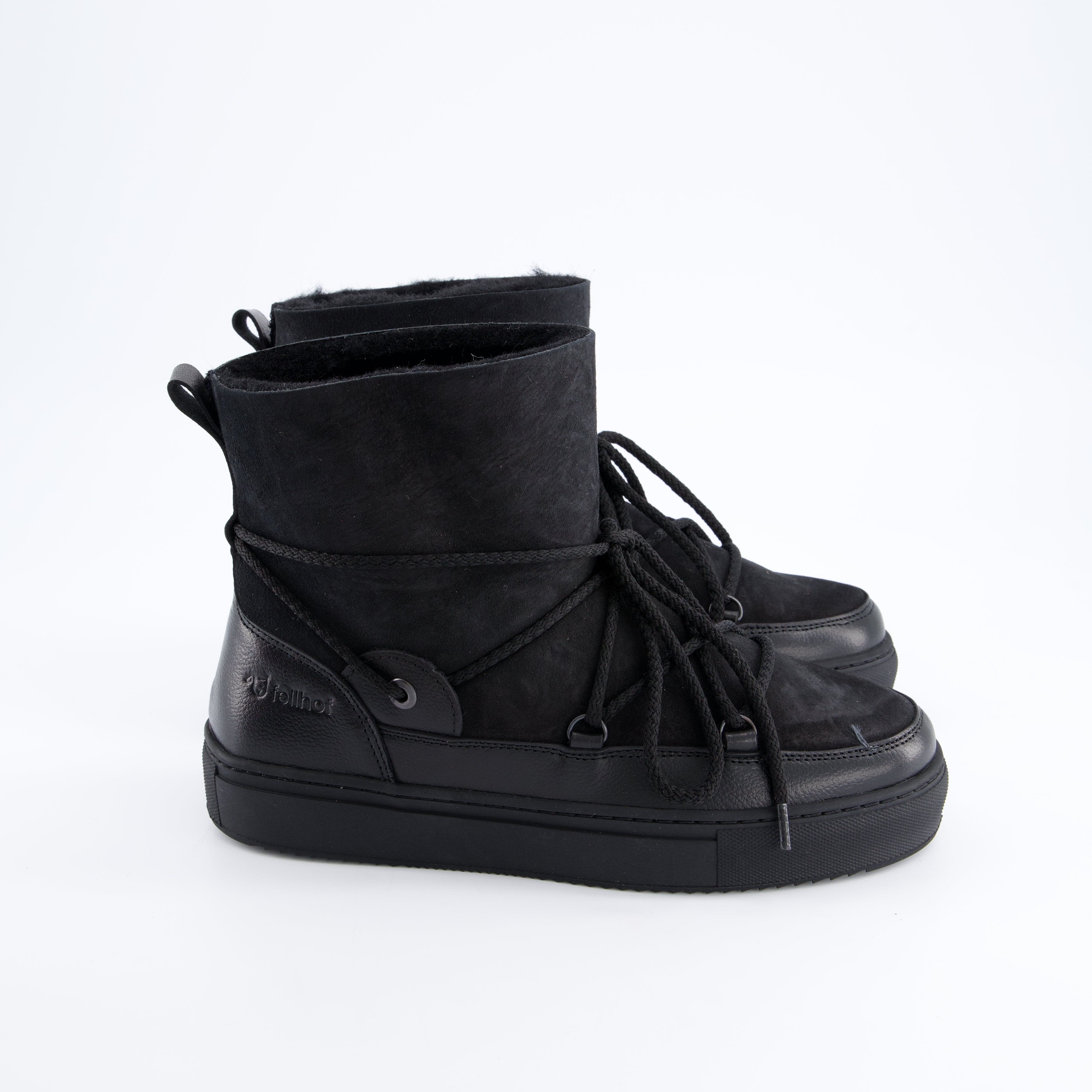 FELLHOF Damenschuhe - Winterstiefel, Winterstiefel Kitz Damen
