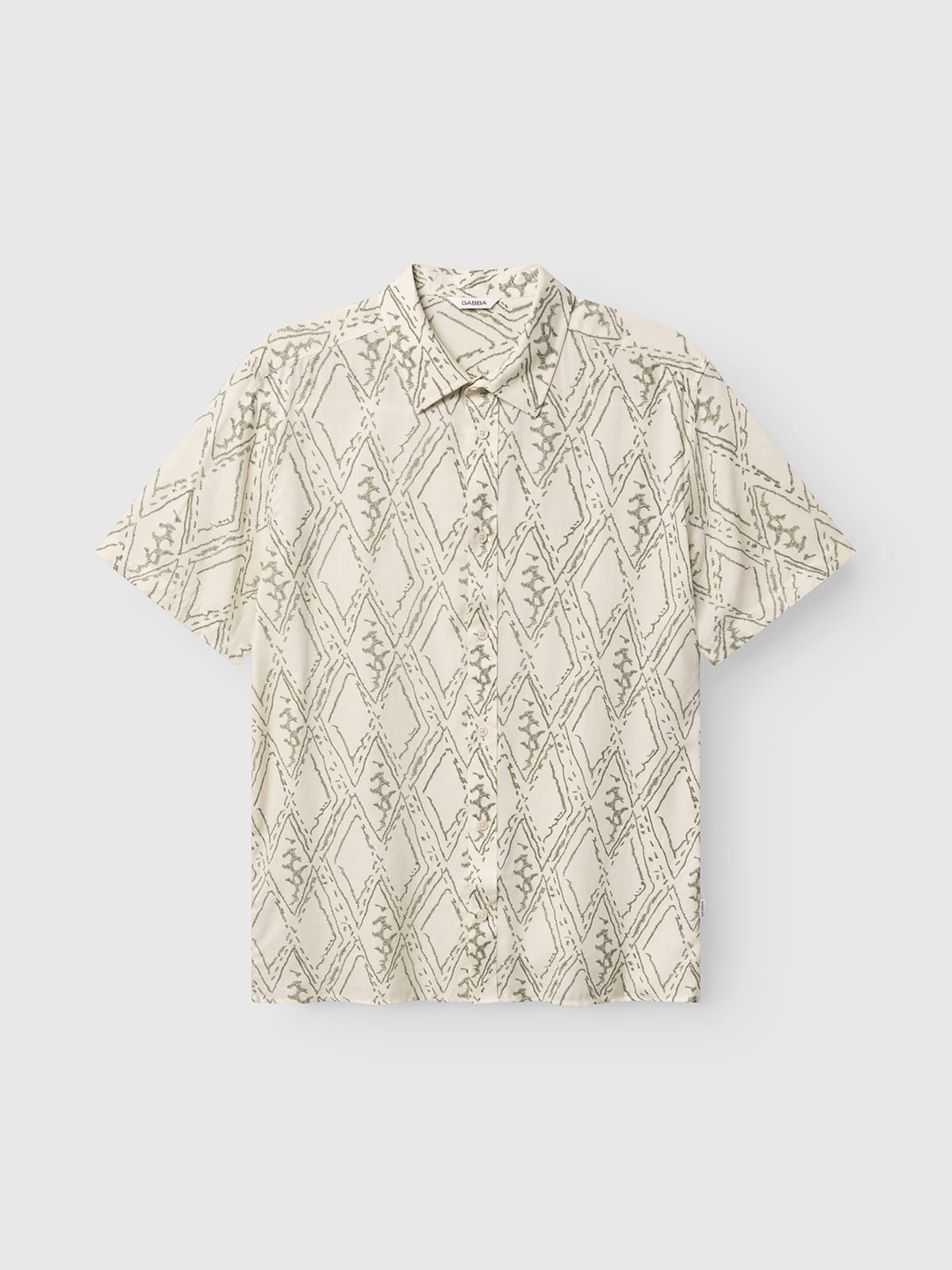 Gabba Bekleidung Herren - Oberteil Oberteil Sven Reg Zag SS Shirt (11860)