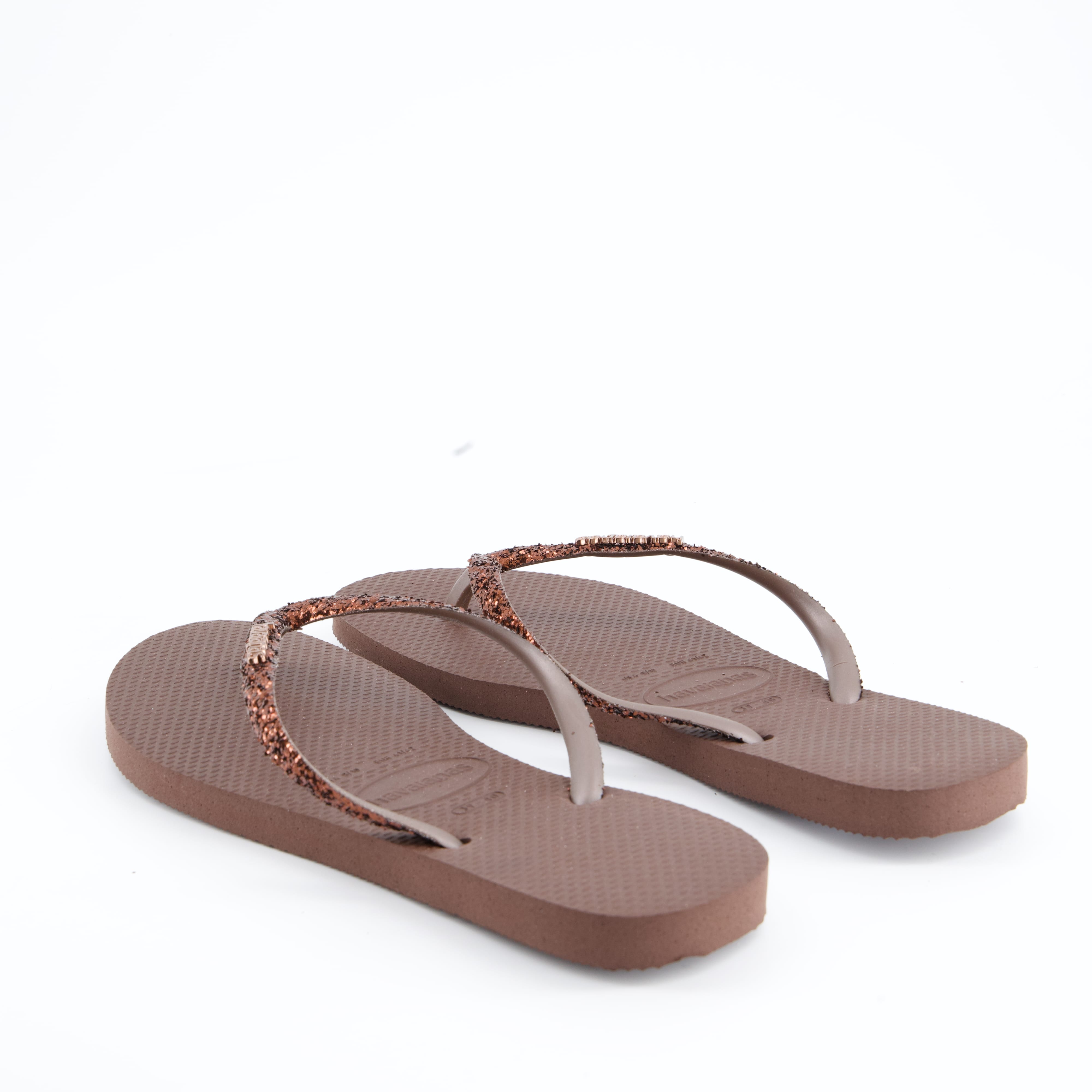 HAVAIANAS Damenschuhe - Pantoffel Pantoffel Slim glitter