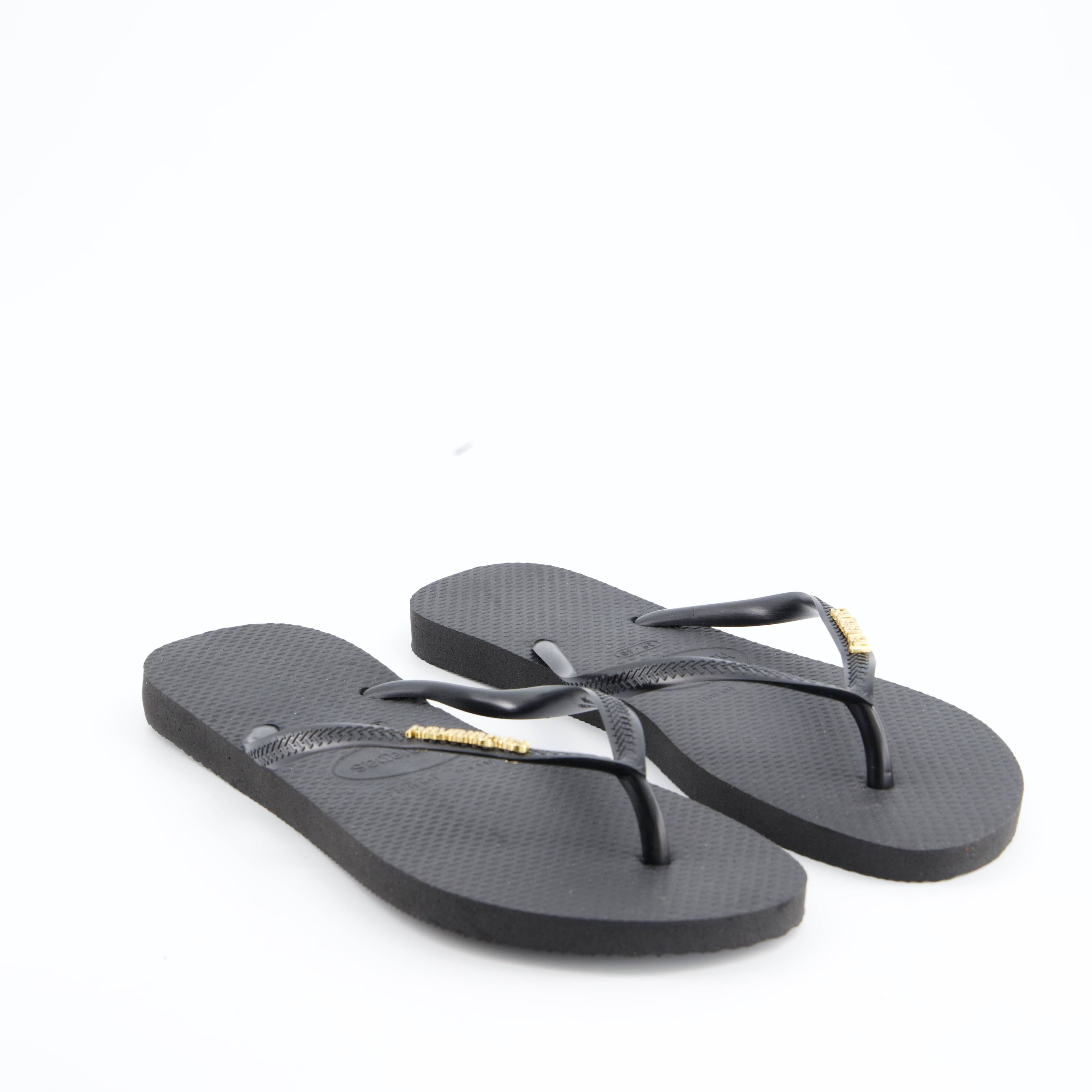 HAVAIANAS Damenschuhe - Pantoffel Pantoffel Slim Logo Metallic