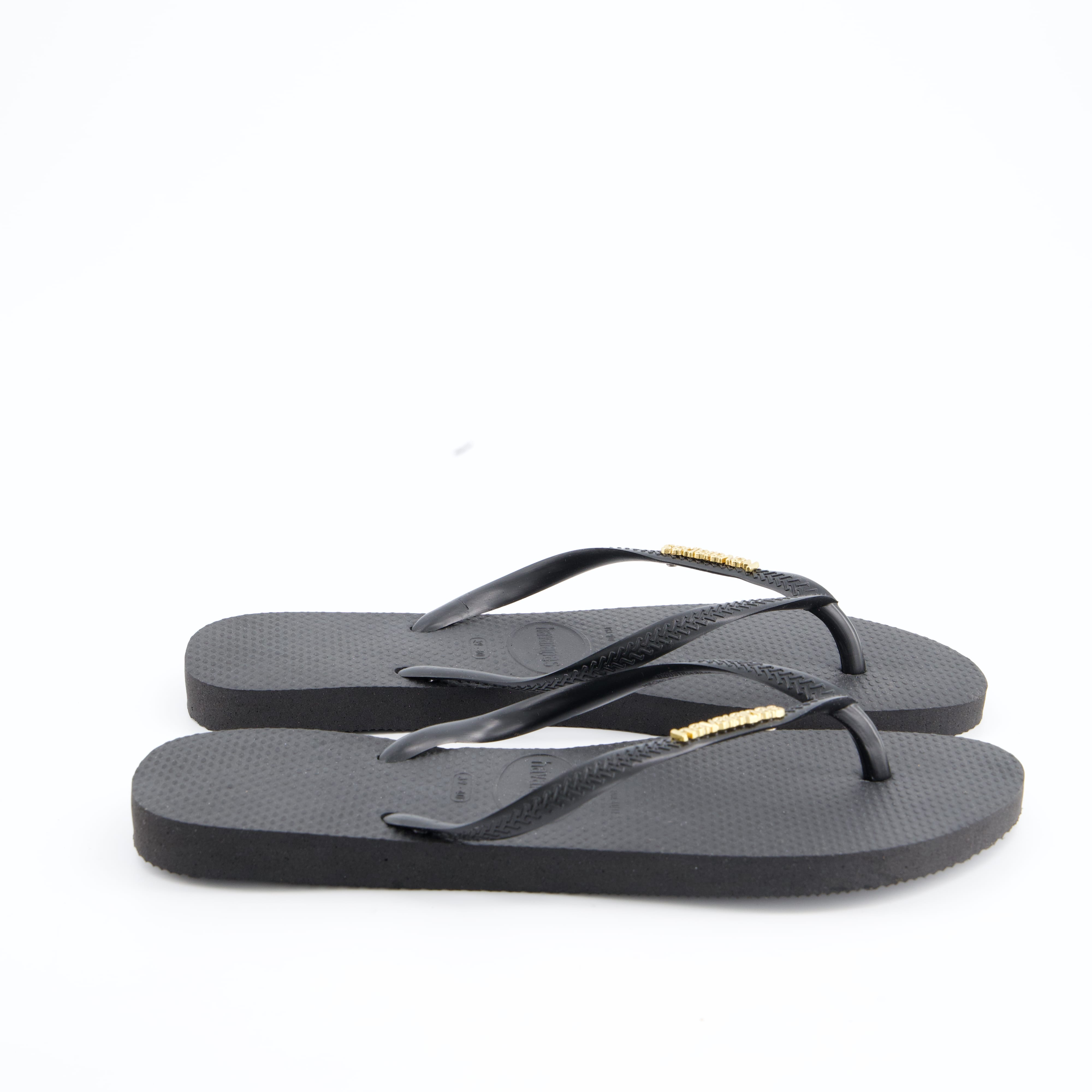 HAVAIANAS Damenschuhe - Pantoffel Pantoffel Slim Logo Metallic