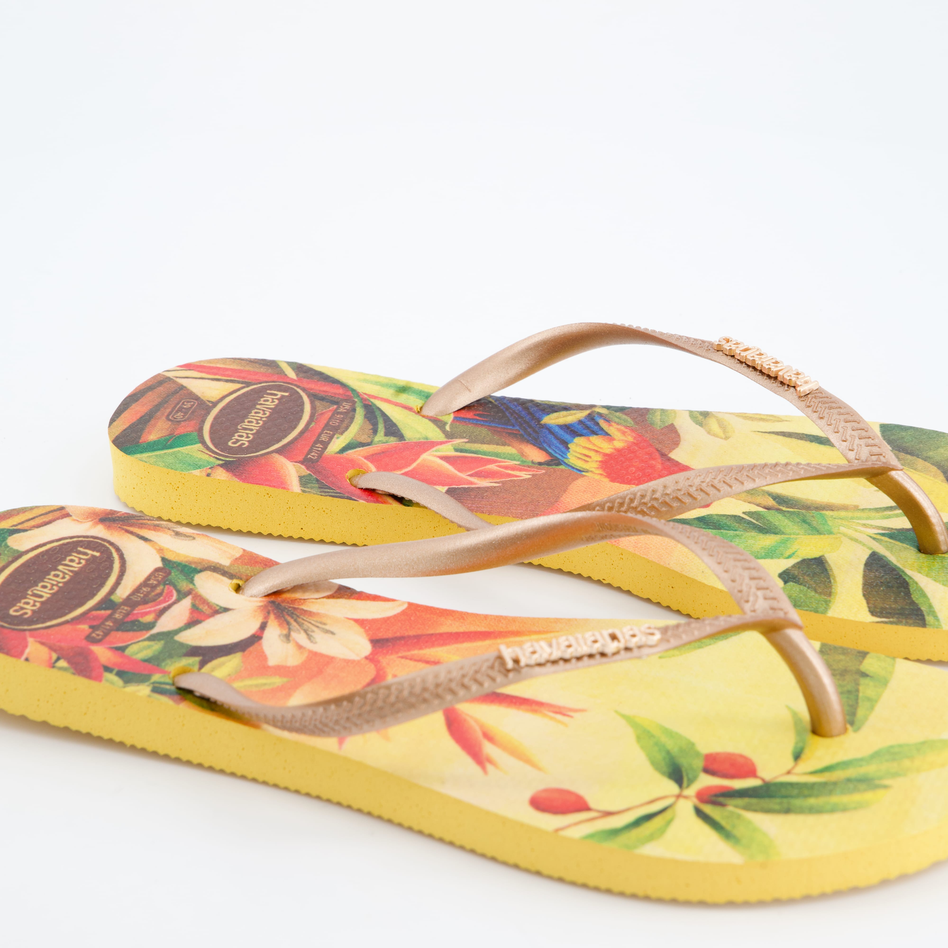 HAVAIANAS Damenschuhe - Pantoffel Pantoffel Slim Tropical