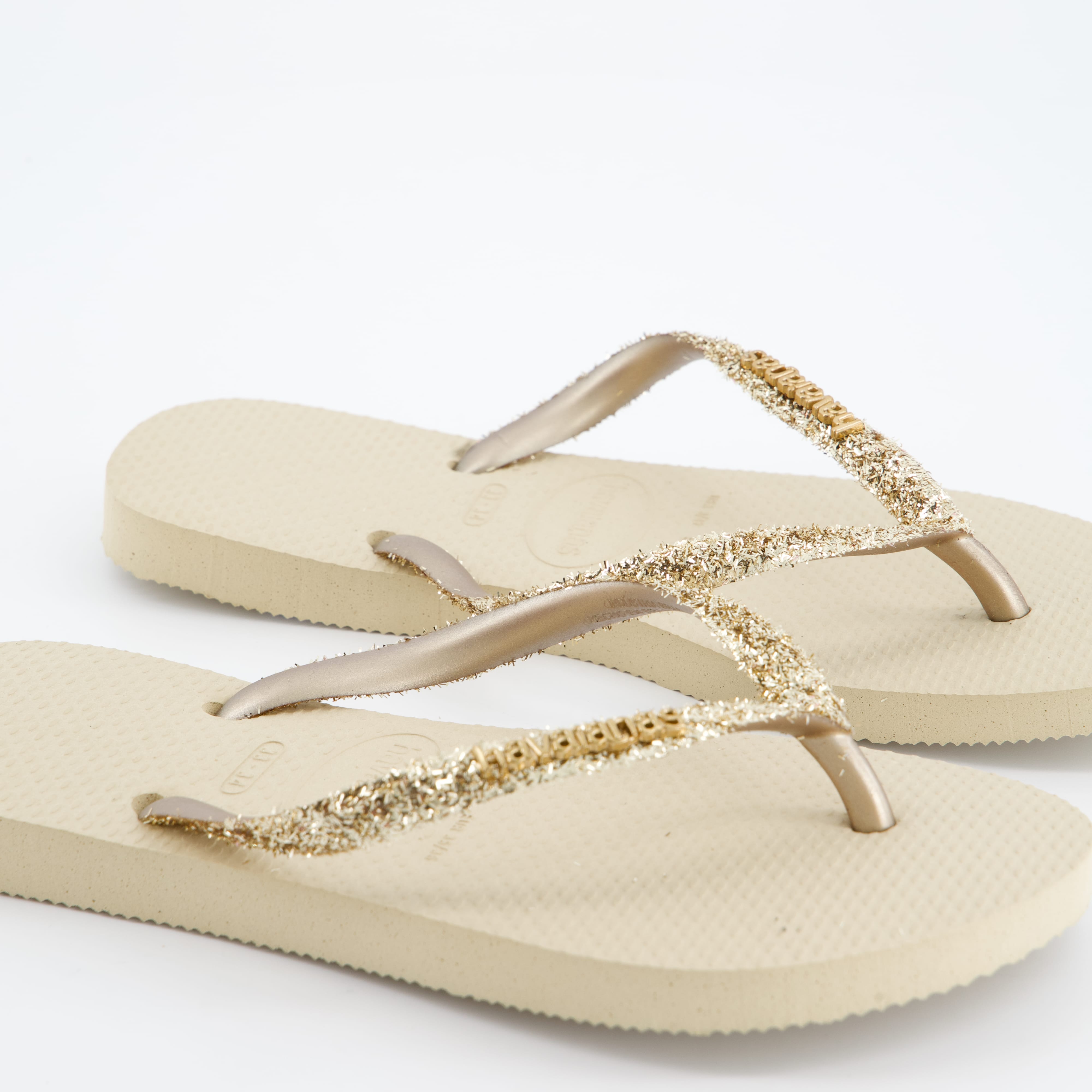HAVAIANAS Mädchenschuhe - Pantoffel Pantoffel Slim Glitter II
