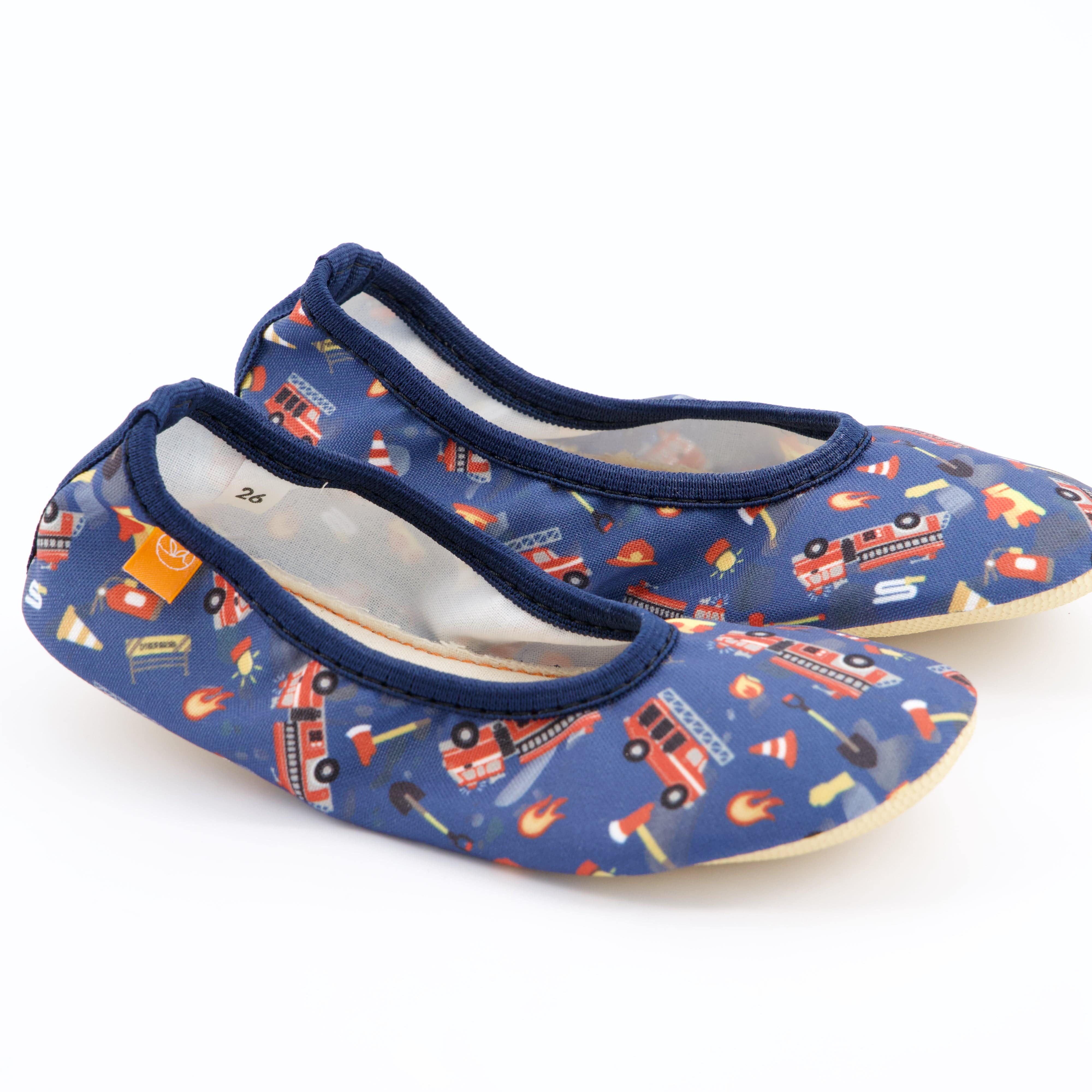 Helbie Burschenschuhe - Hausschuh, Hausschuh Happy Fire