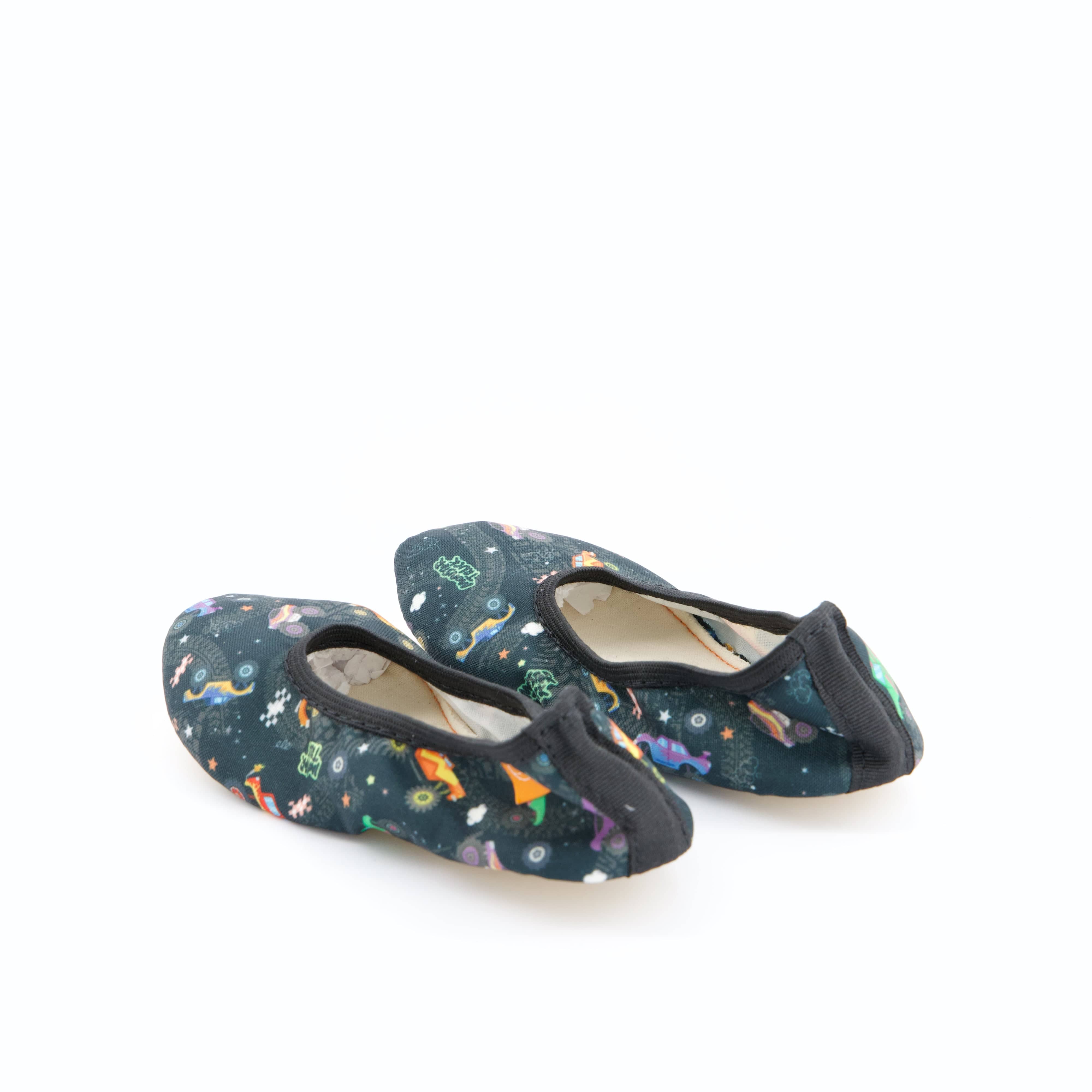 Helbie Burschenschuhe - Hausschuh, Hausschuh Happy Monster Truck