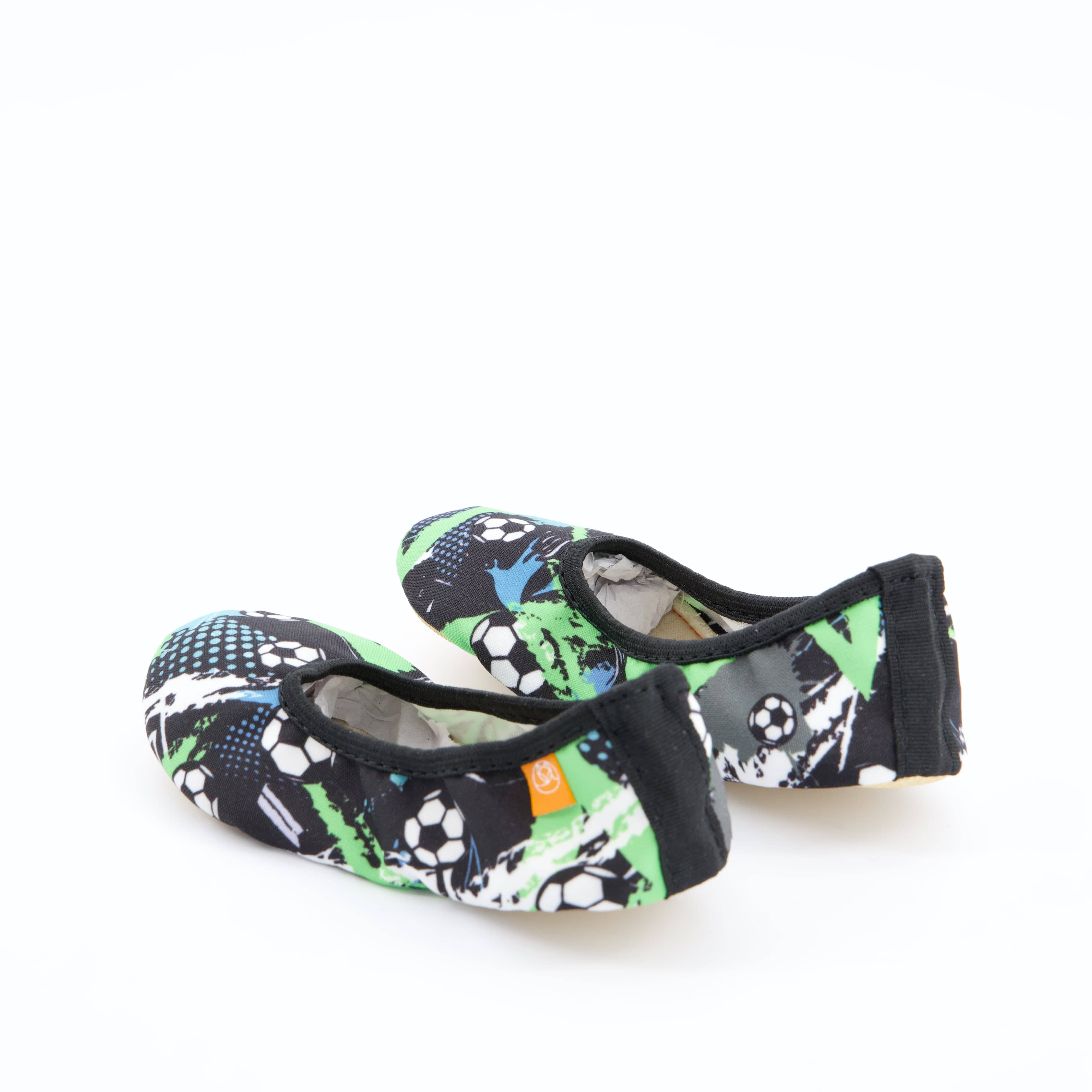 Helbie Burschenschuhe - Hausschuh, Hausschuh Happy Soccer