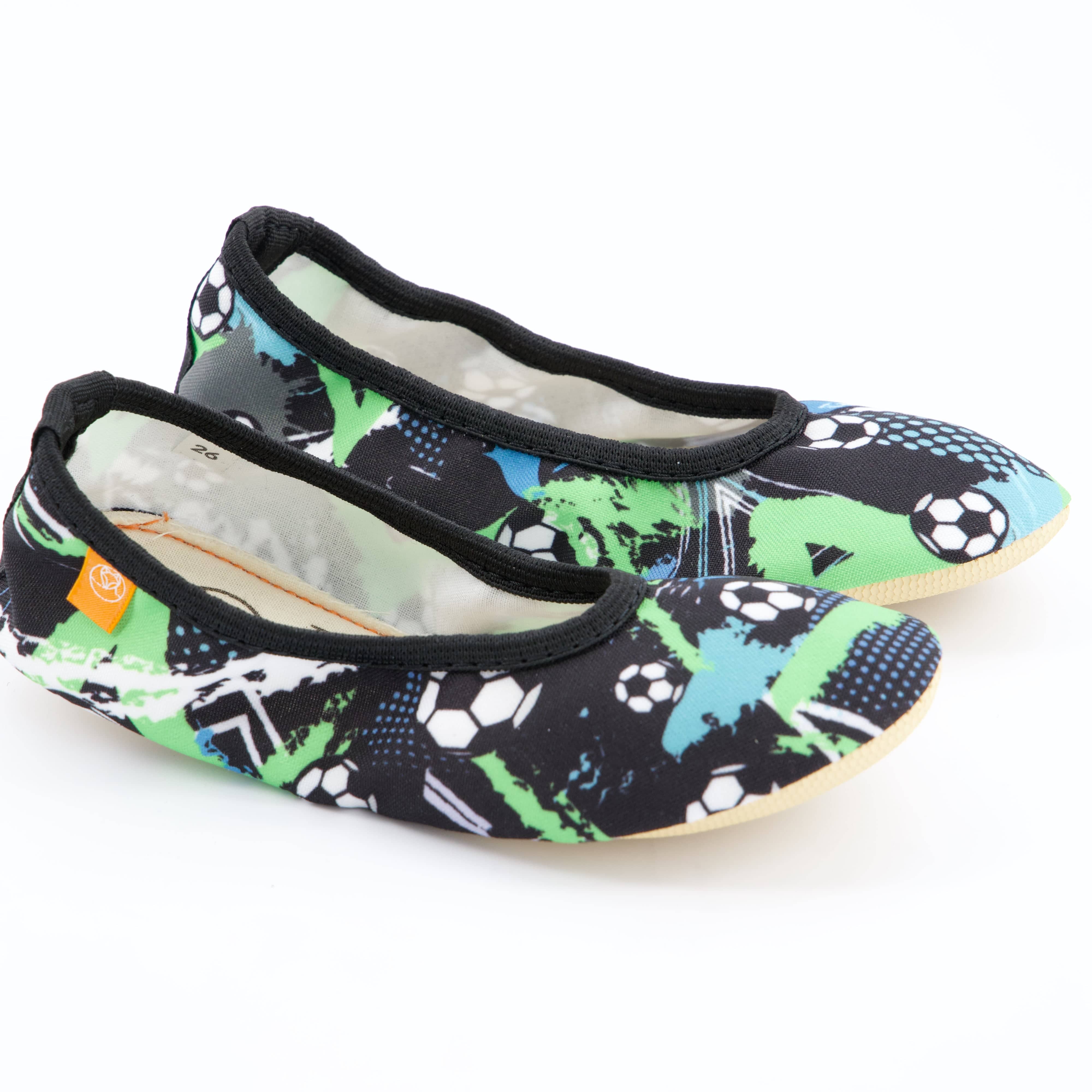 Helbie Burschenschuhe - Hausschuh, Hausschuh Happy Soccer
