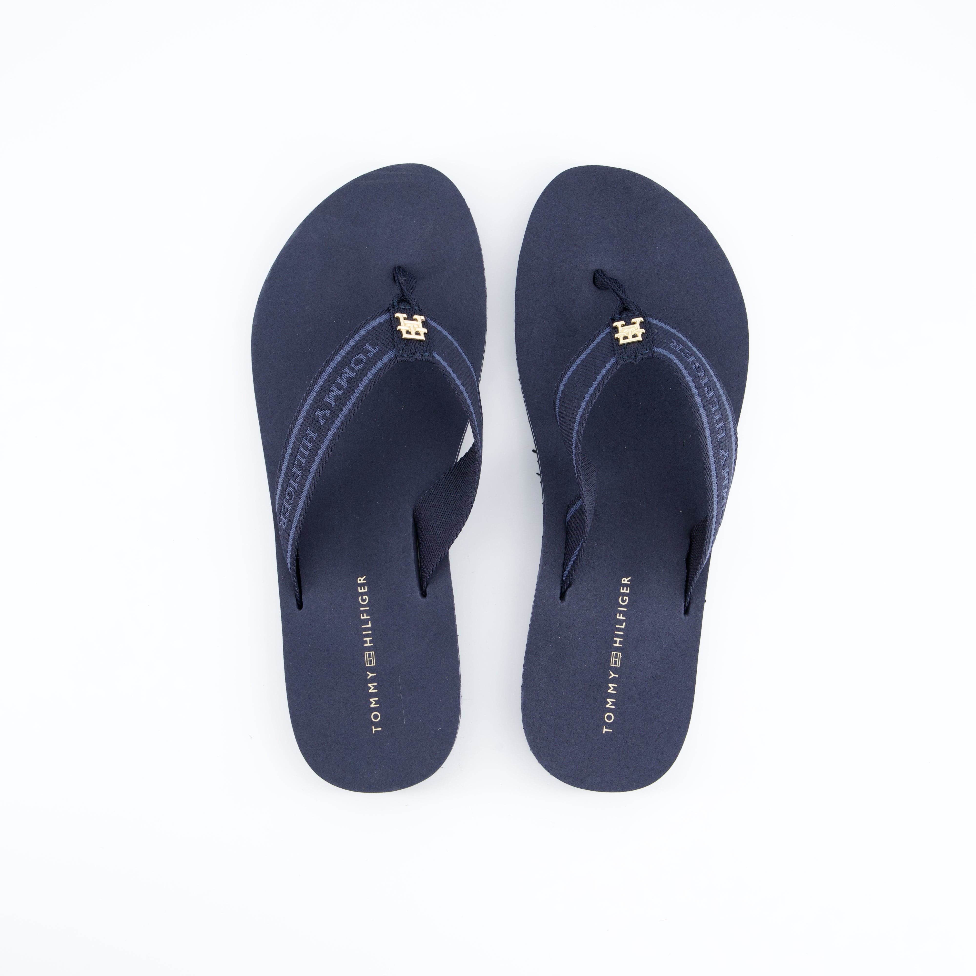 HILFIGER Damenschuhe - Pantoffel Pantoffel Webbing Beach Sandal