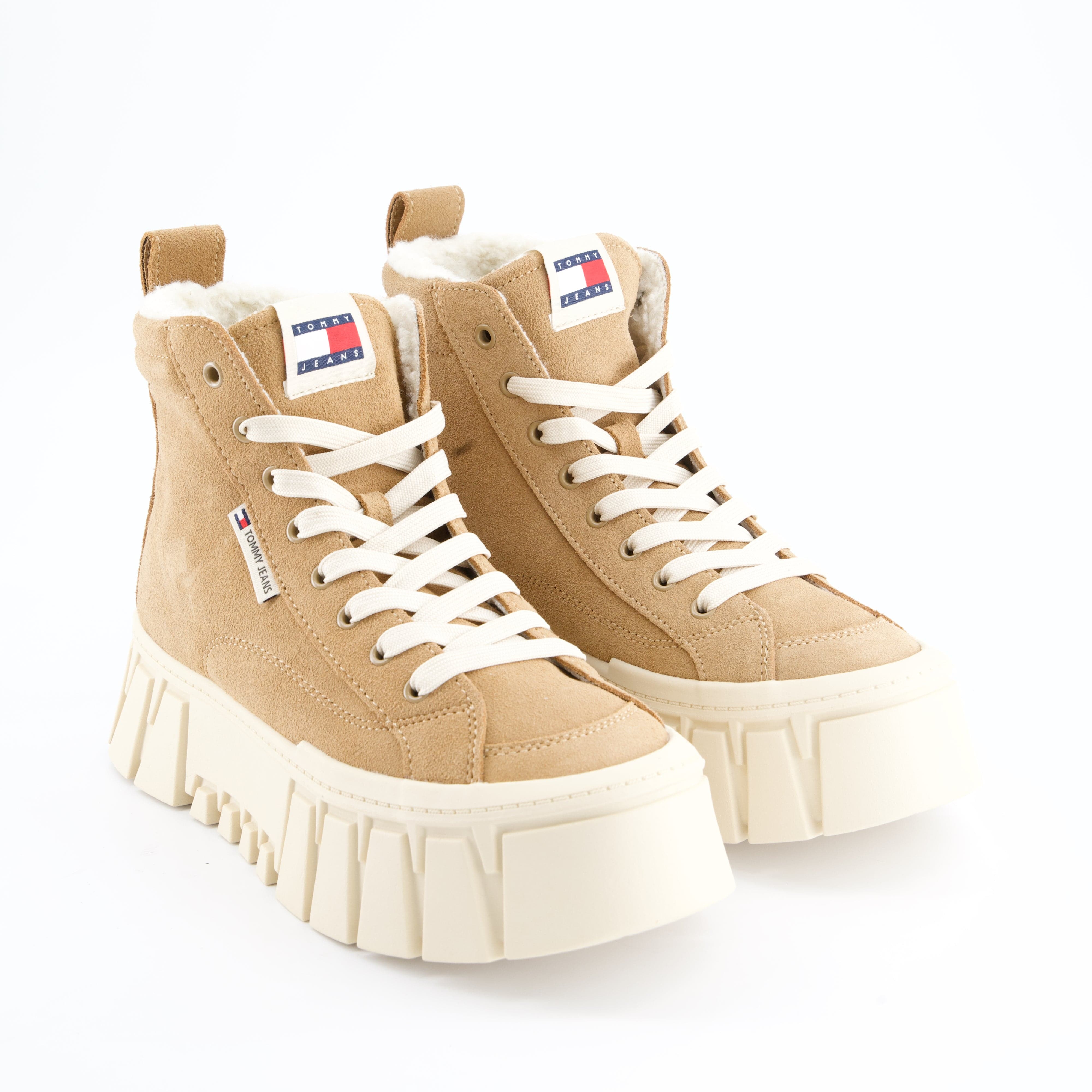 HILFIGER Damenschuhe - Schnürboots Schnürboots TJW VULC FLATFORM SUEDE WL