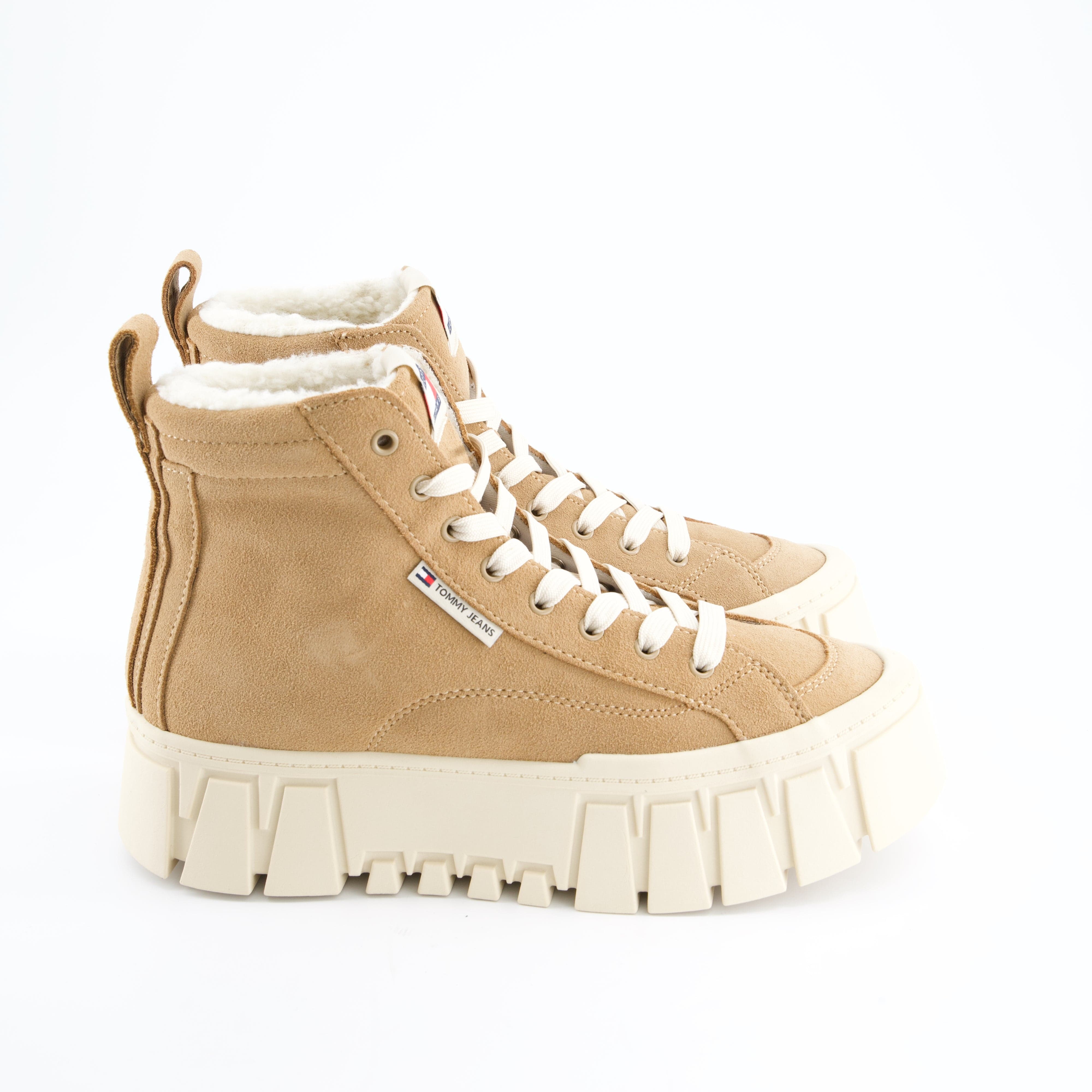 HILFIGER Damenschuhe - Schnürboots Schnürboots TJW VULC FLATFORM SUEDE WL