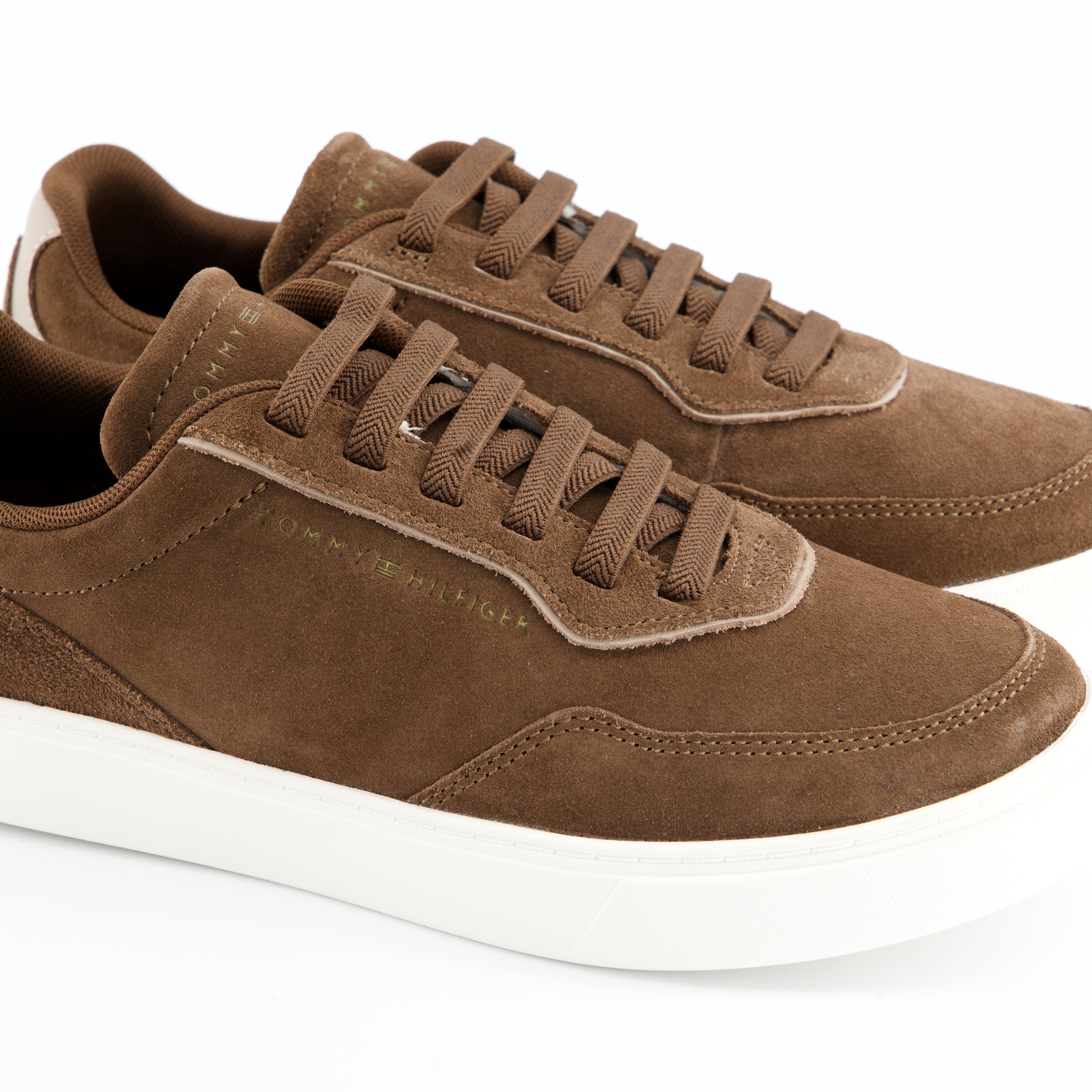 HILFIGER Damenschuhe - Schnürschuhe Schnürschuhe CASUAL SUEDE SNEAKER