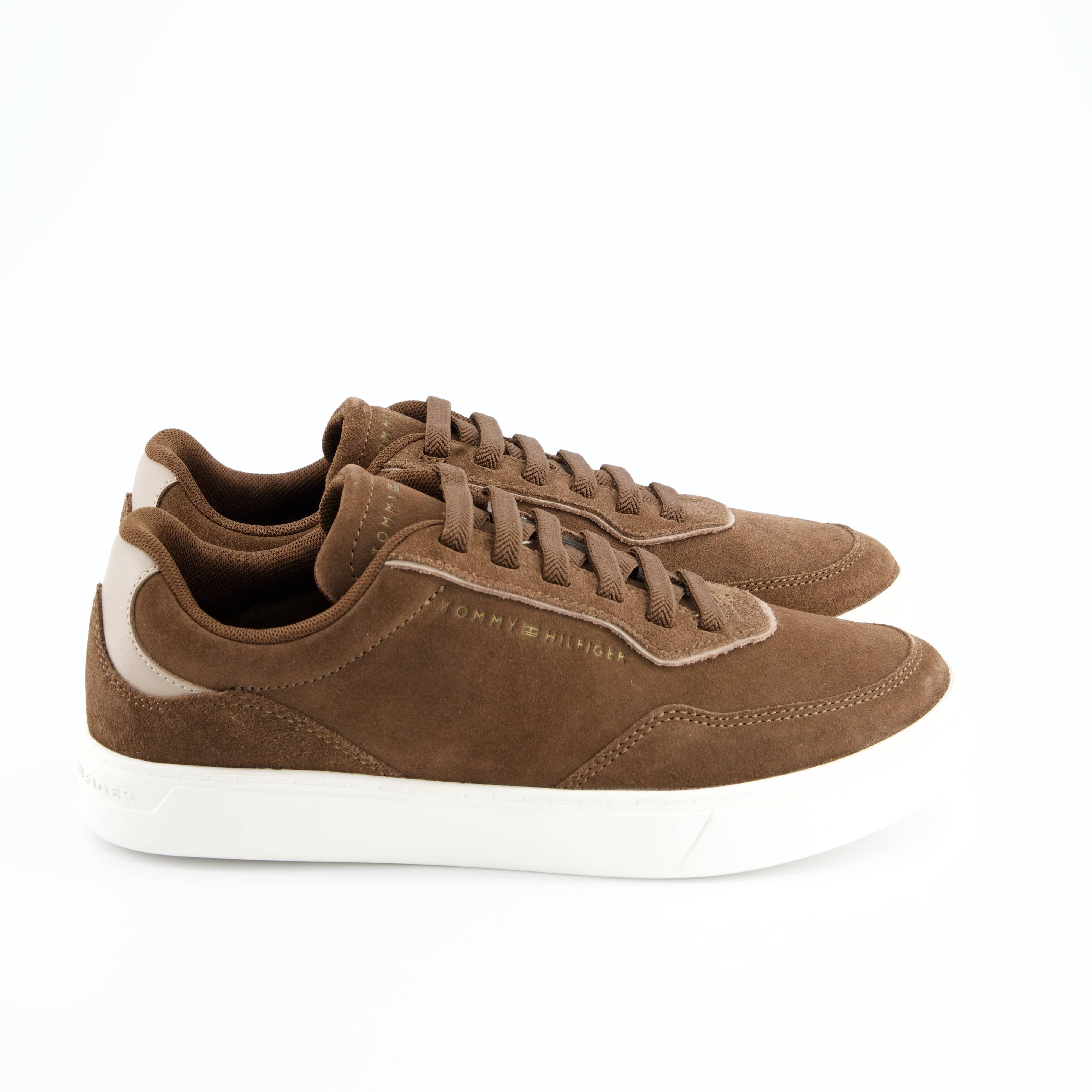 HILFIGER Damenschuhe - Schnürschuhe Schnürschuhe CASUAL SUEDE SNEAKER