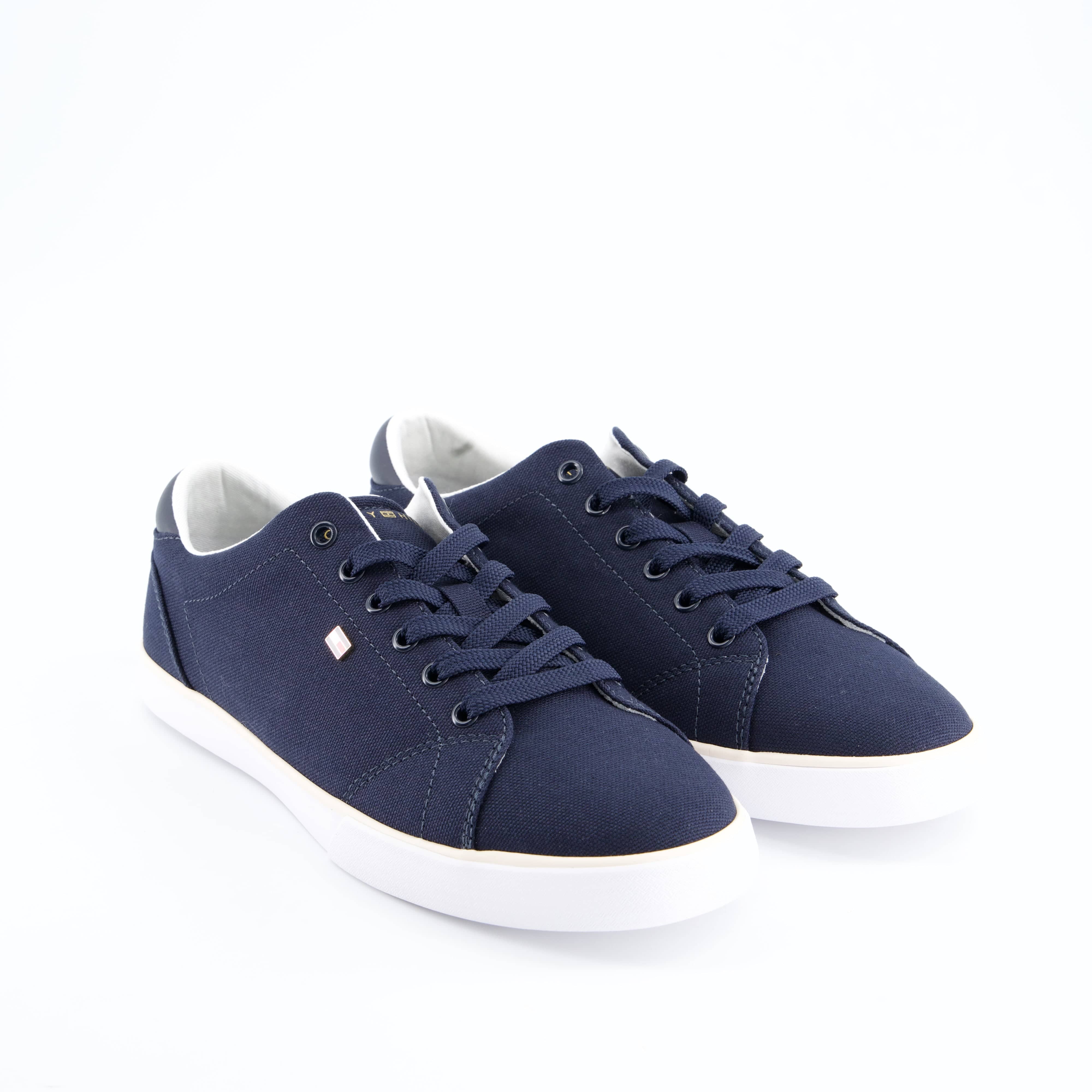 HILFIGER Damenschuhe - Schnürschuhe Schnürschuhe TH LOW PROFILE VULC CANVAS