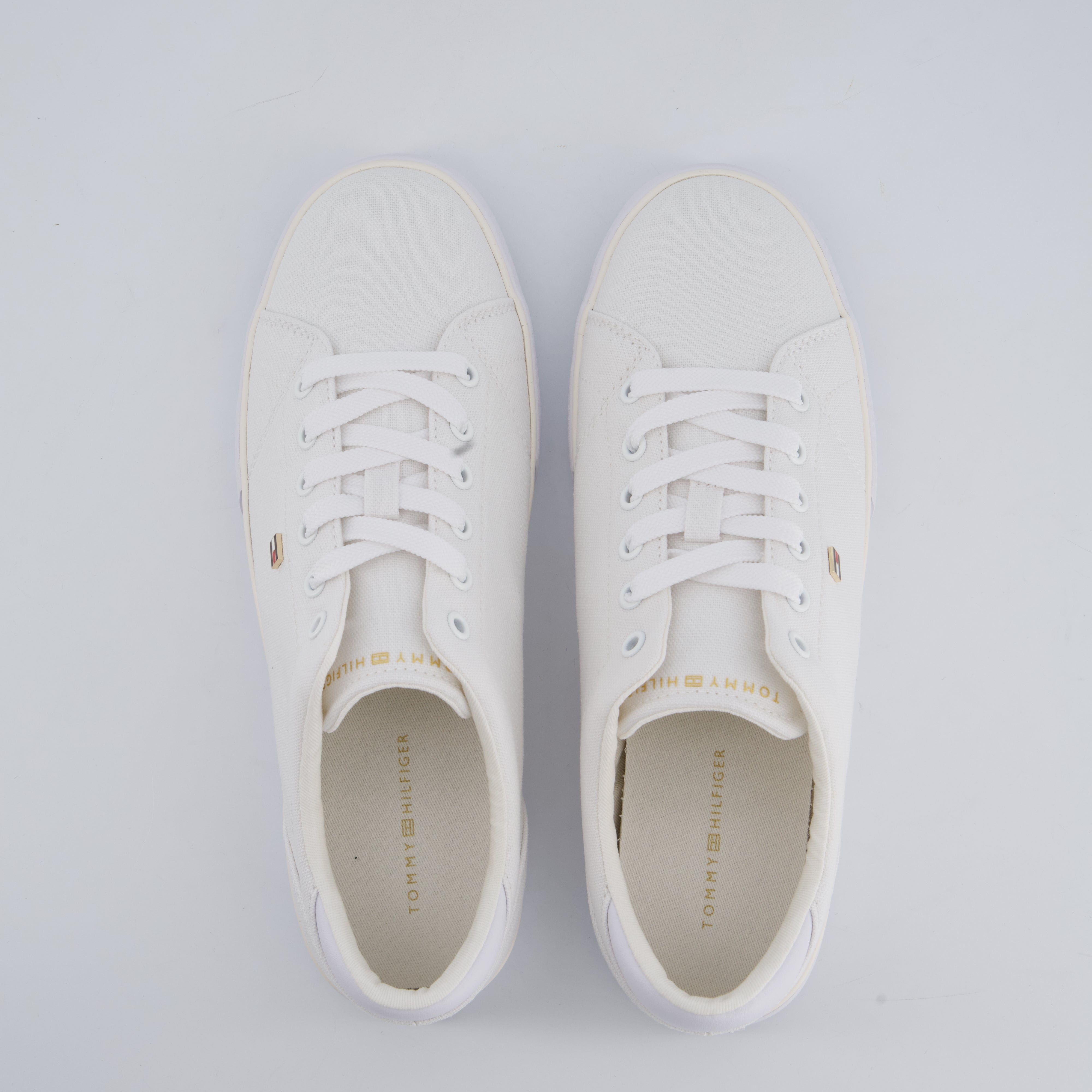 HILFIGER Damenschuhe - Schnürschuhe Schnürschuhe TH LOW PROFILE VULC CANVAS
