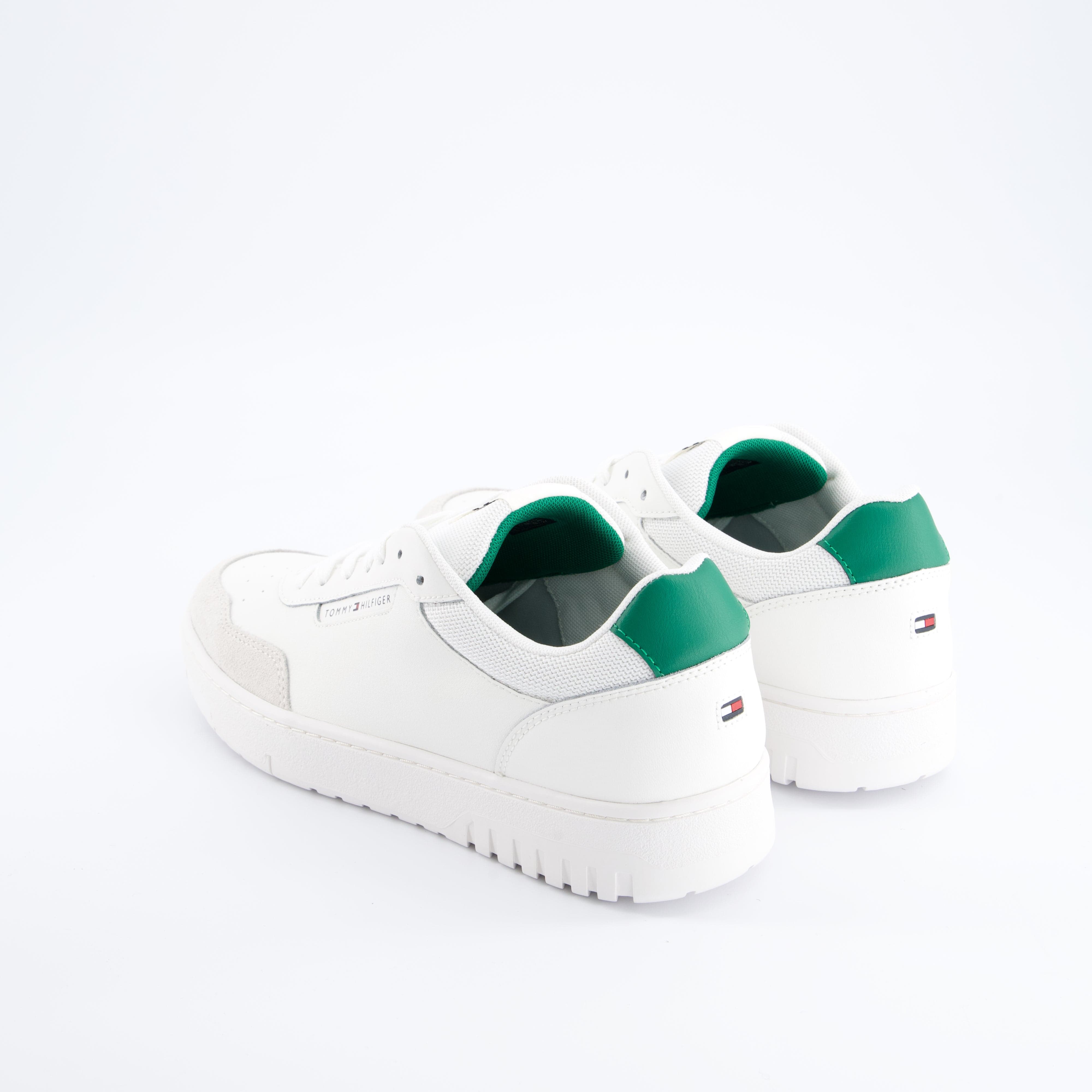 HILFIGER H - Schnürschuh, S Basket Core Lth Mix