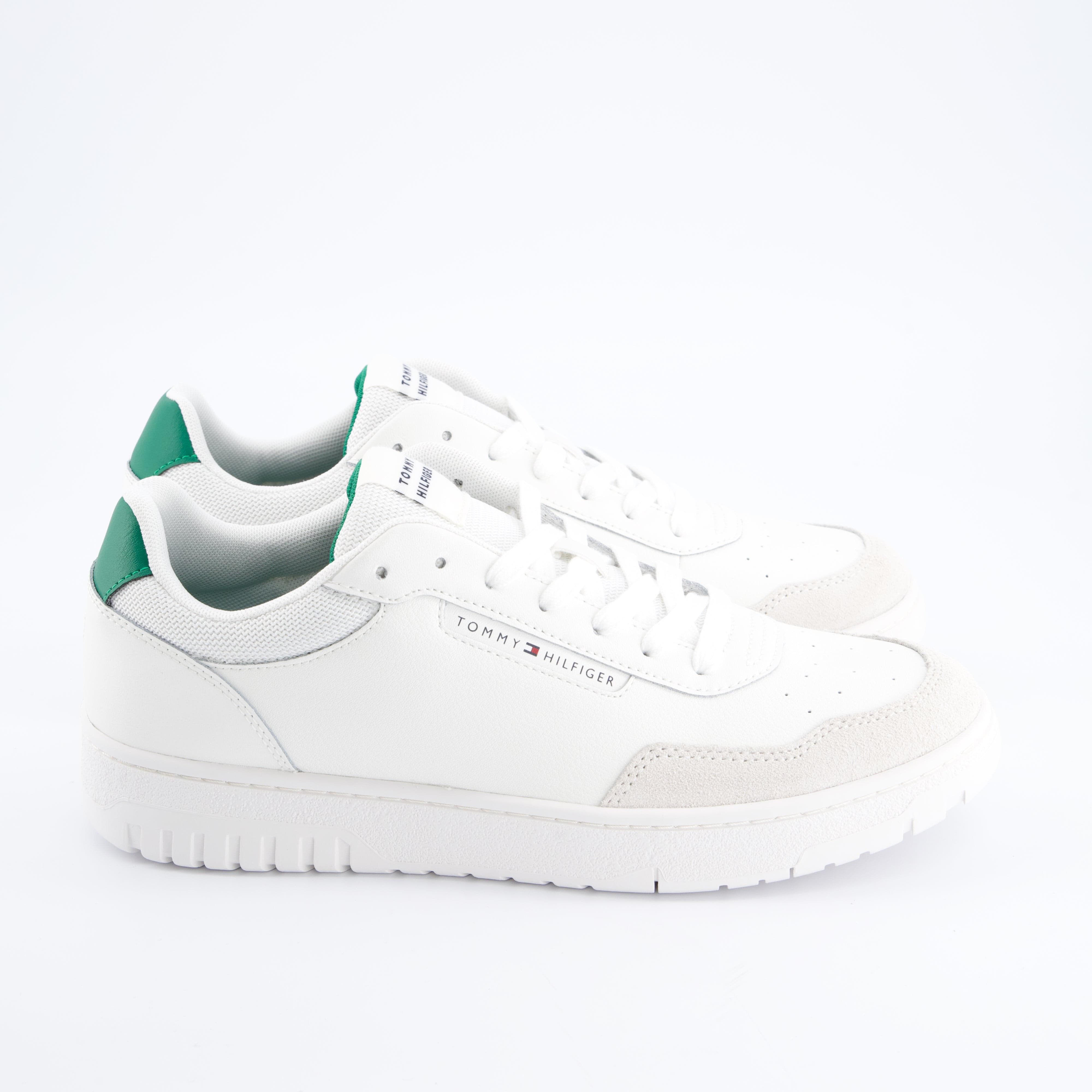 HILFIGER H - Schnürschuh, S Basket Core Lth Mix