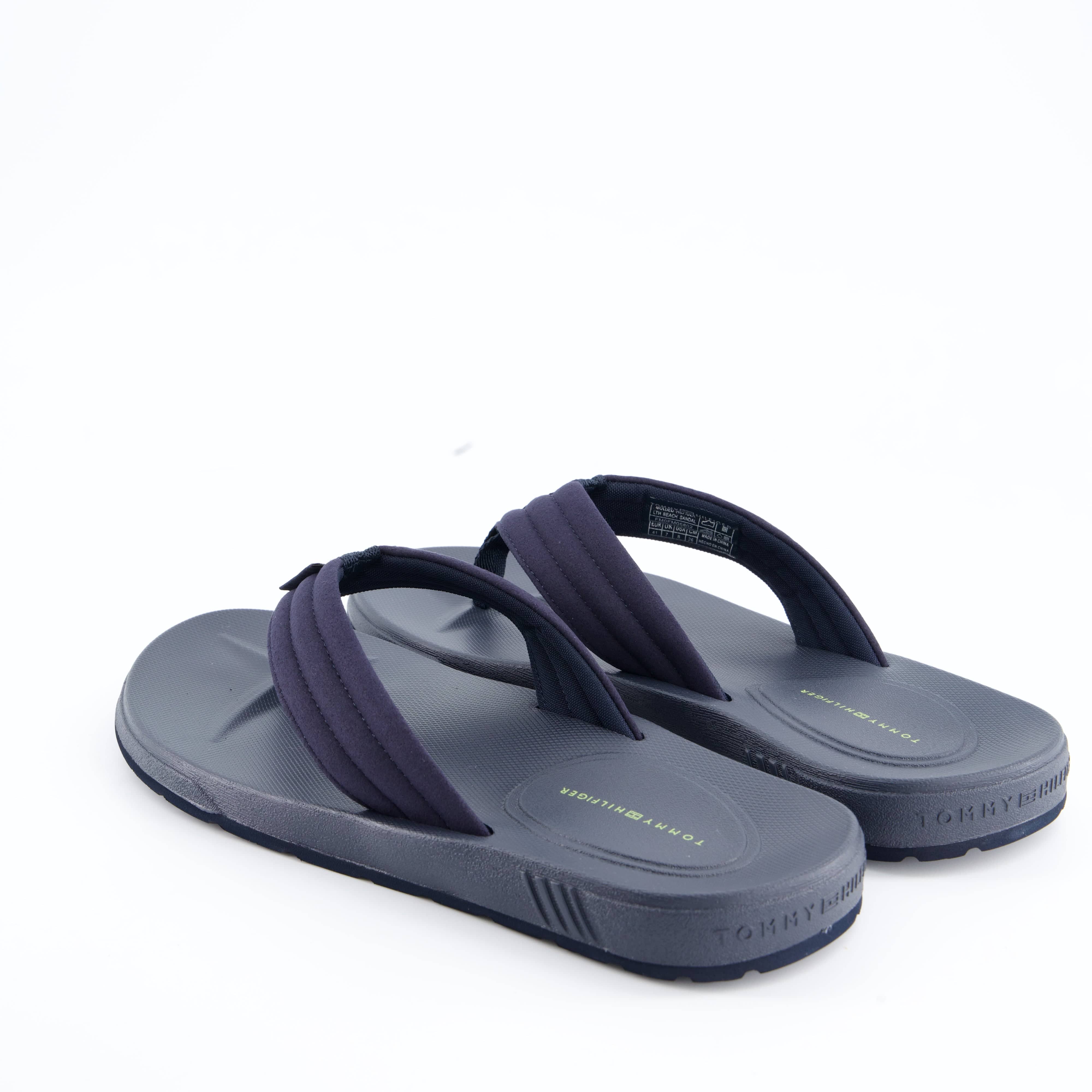 HILFIGER Herrenschuh - Pantoffel Pantoffel MOLDED HILFIGER LTH BEACH SANDAL
