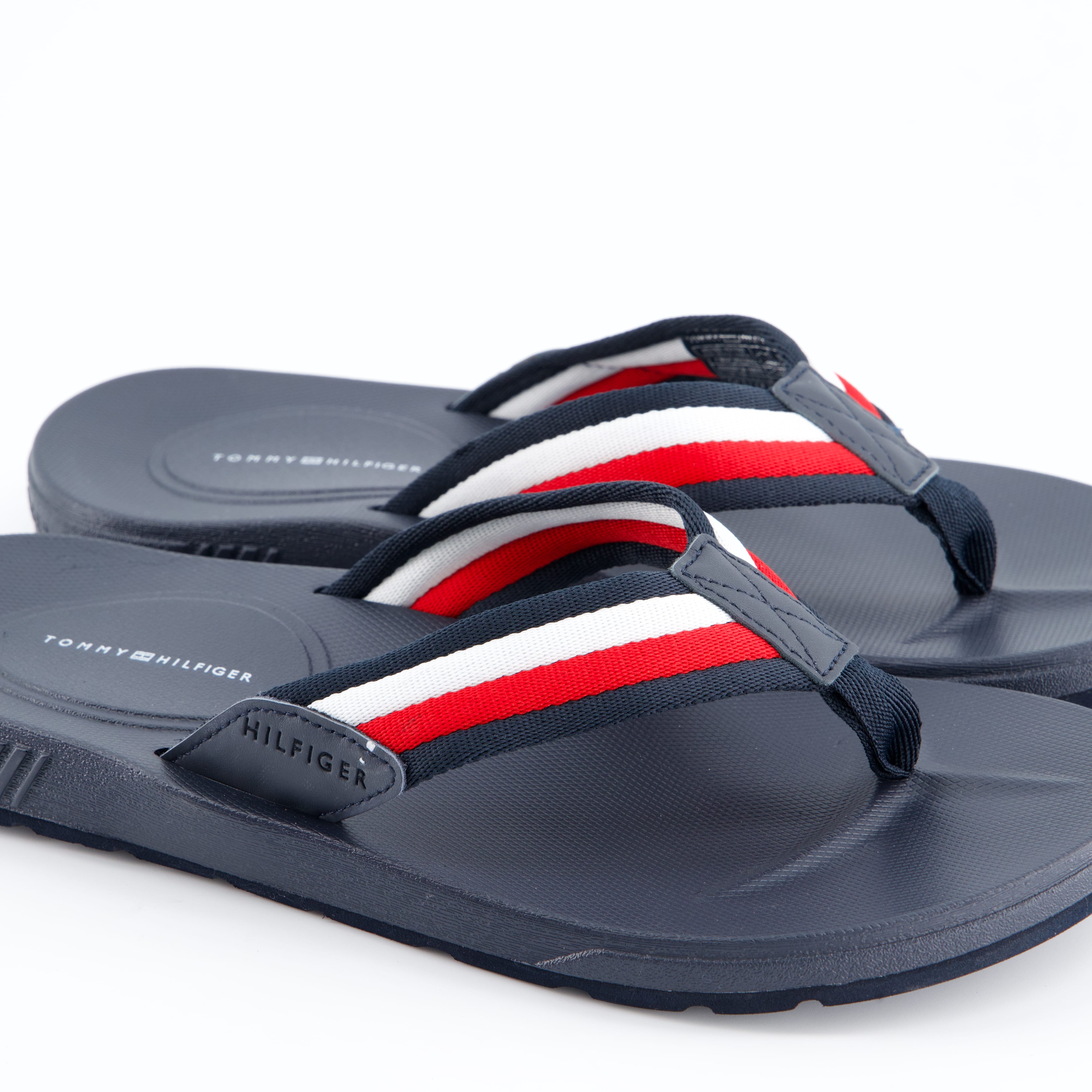 HILFIGER Herrenschuh - Pantoffel Pantoffel MOLDED HILFIGER RWB BEACH SANDAL