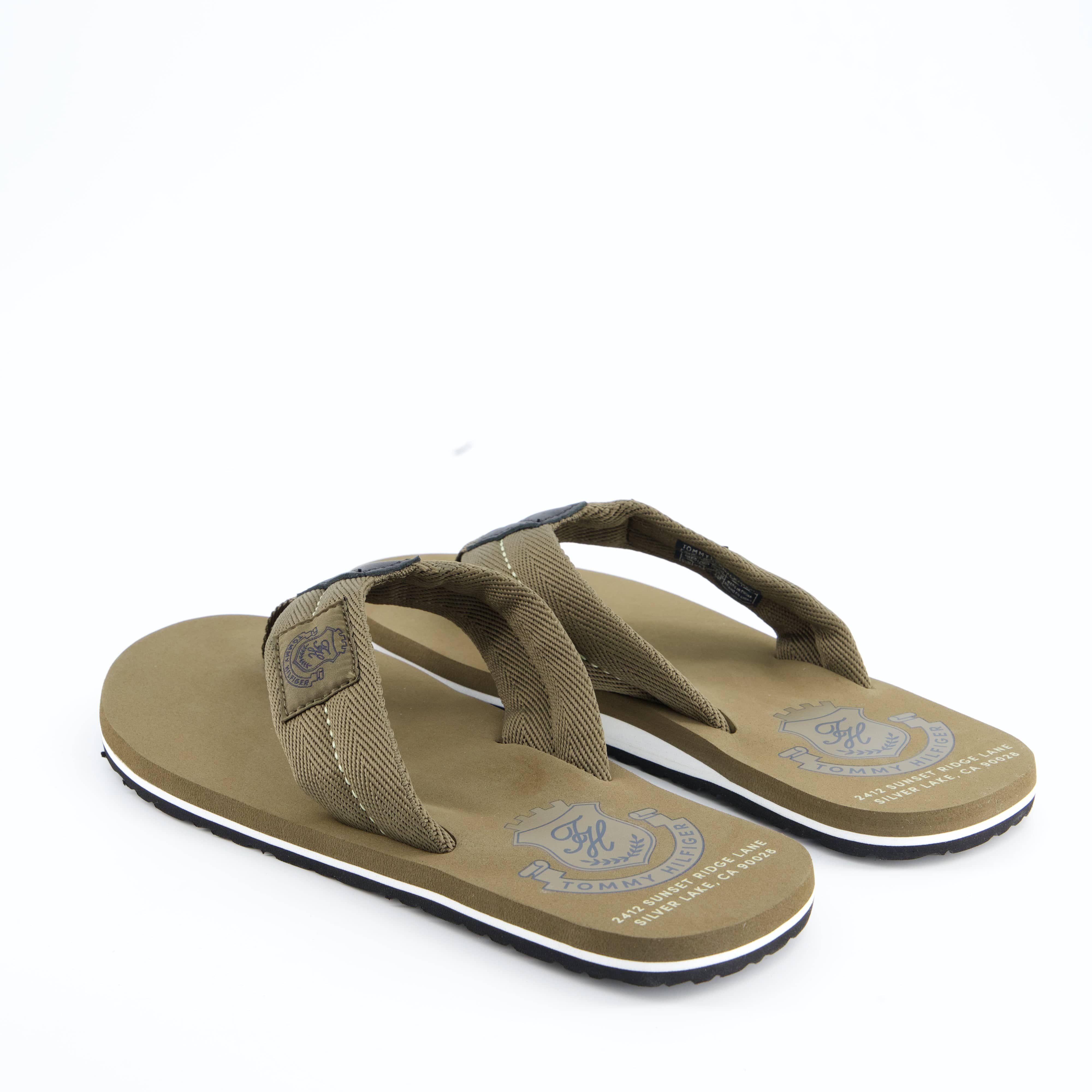 HILFIGER Herrenschuh - Pantoffel Pantoffel PATCH HILFIGER BEACH SANDAL