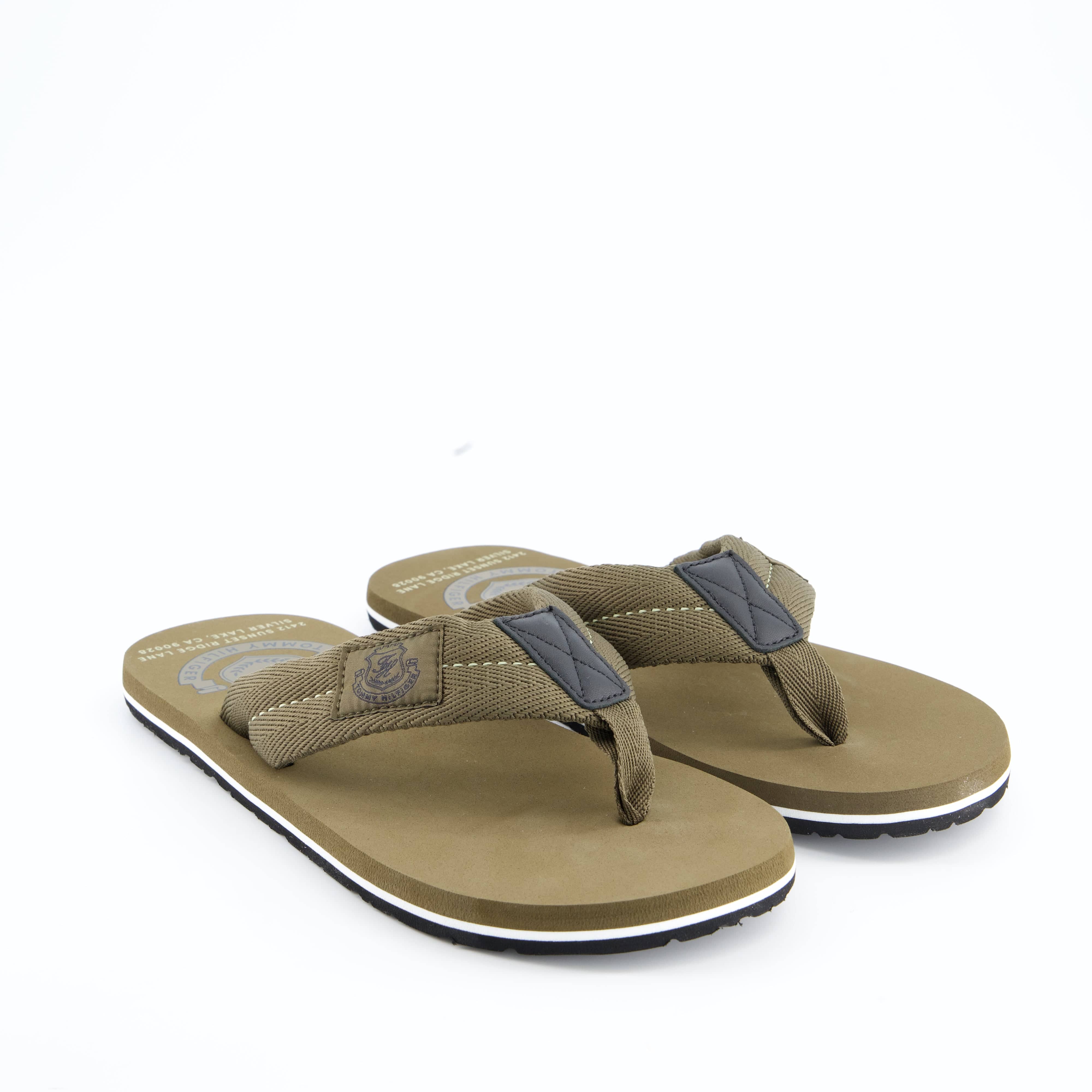 HILFIGER Herrenschuh - Pantoffel Pantoffel PATCH HILFIGER BEACH SANDAL
