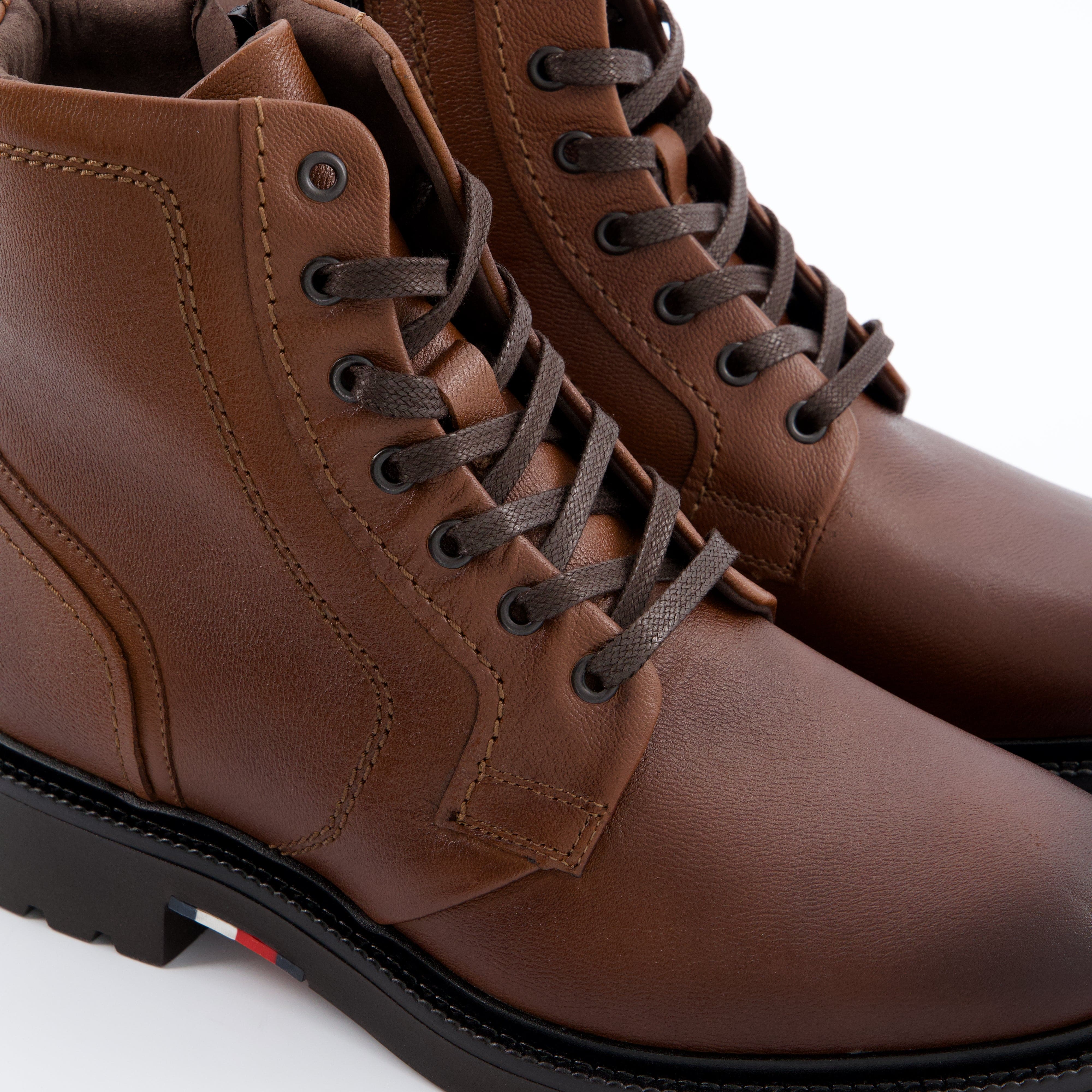 HILFIGER Herrenschuh - Schnürboot, Schnürboot Comfort lwt lth Boot