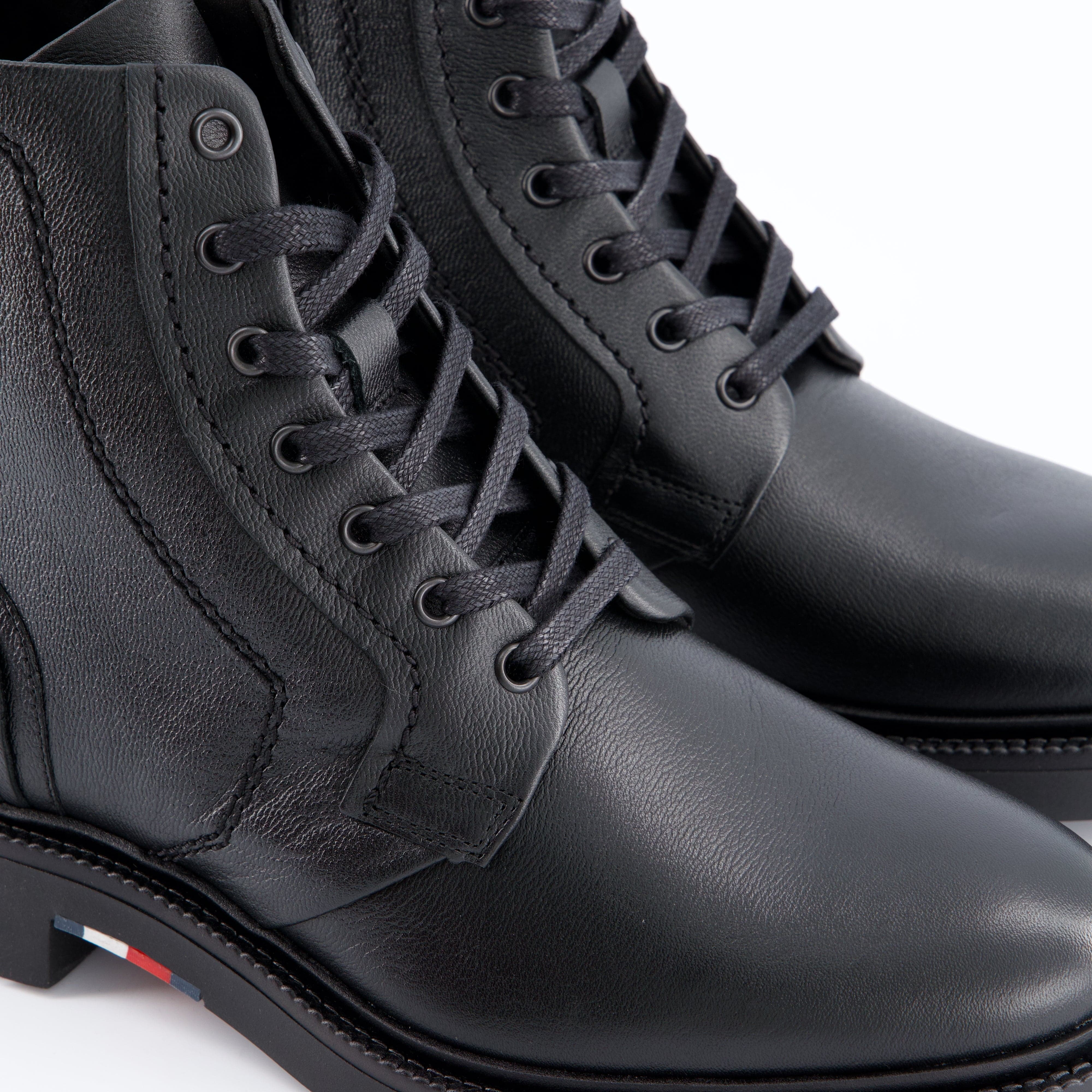 HILFIGER Herrenschuh - Schnürboot, Schnürboot Comfort lwt lth Boot