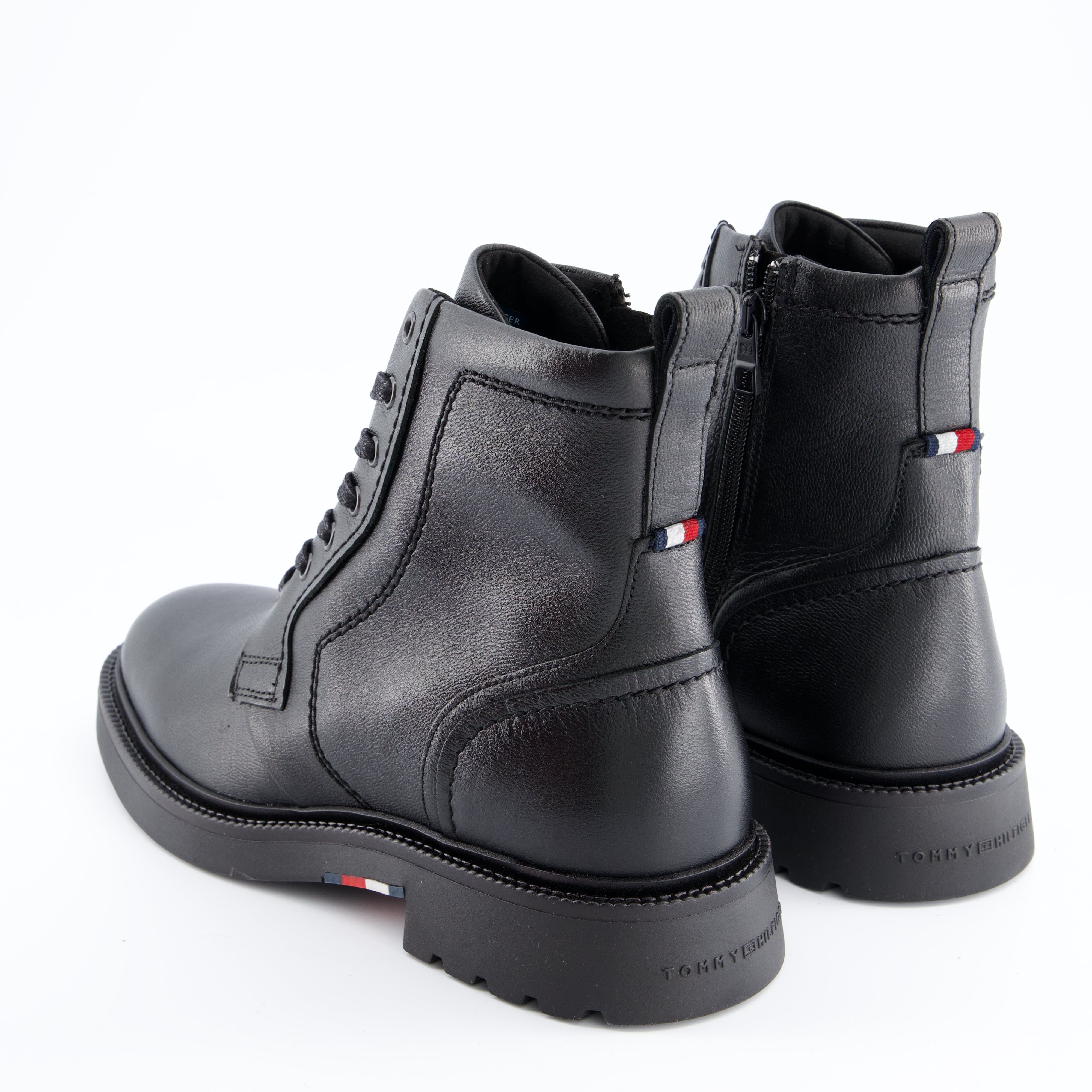 HILFIGER Herrenschuh - Schnürboot, Schnürboot Comfort lwt lth Boot