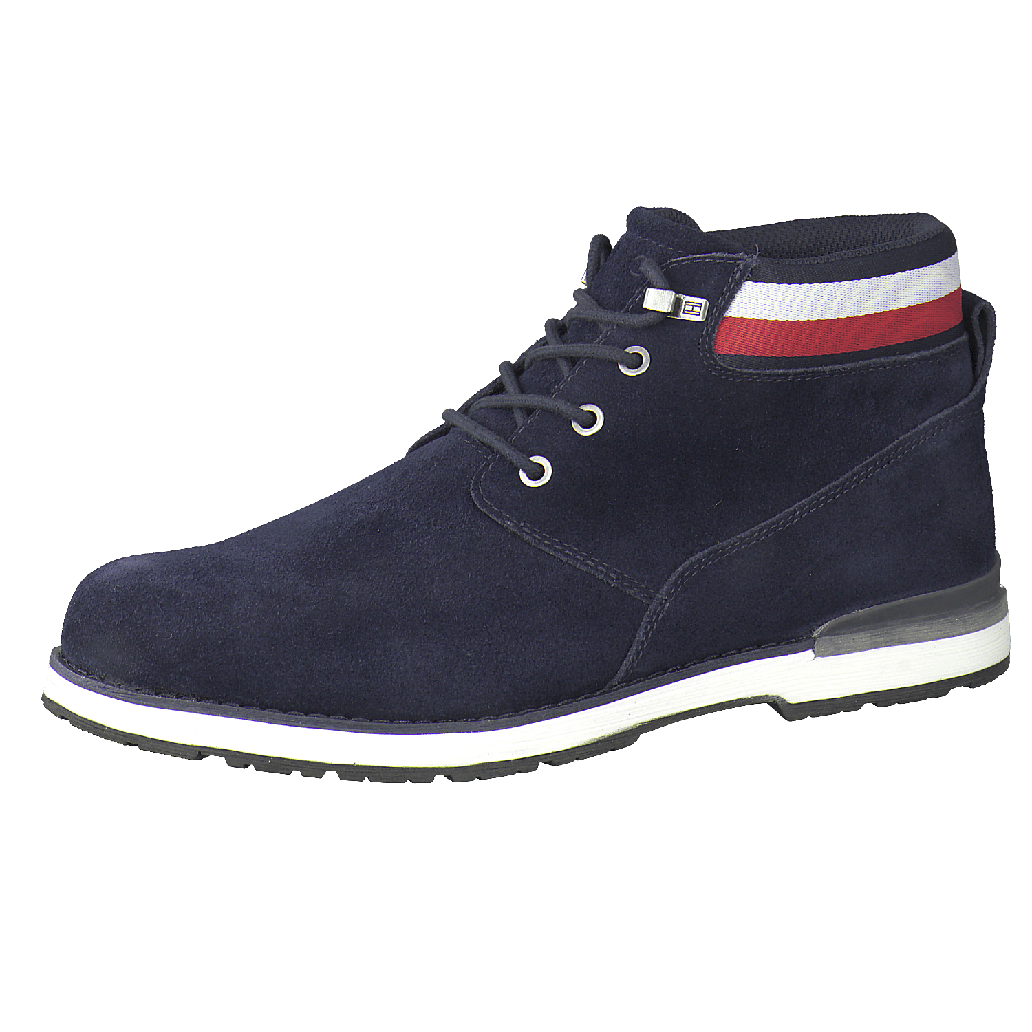 HILFIGER Herrenschuh - Schnürboot, Schnürboot Core Hilfiger Suede Boot