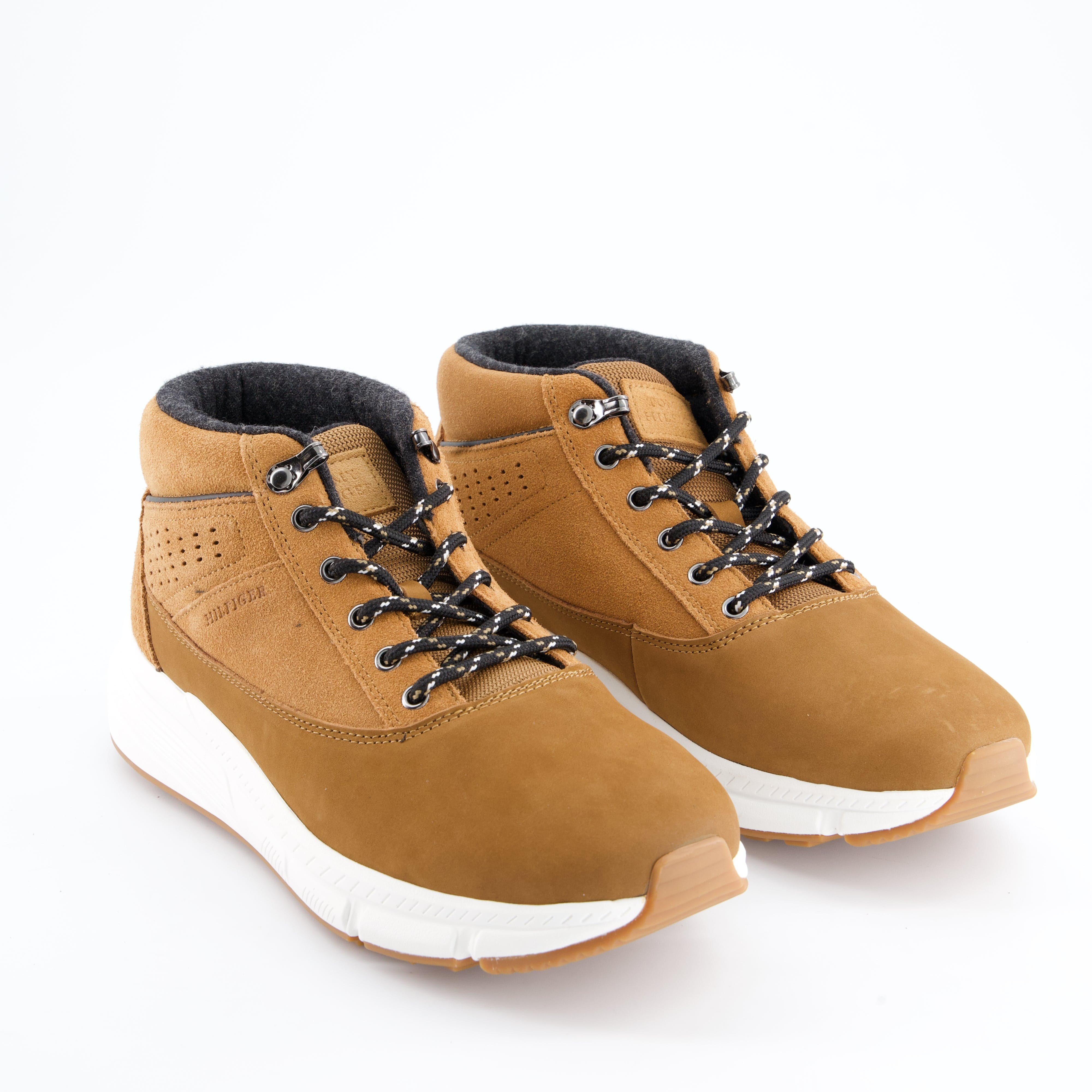 HILFIGER Herrenschuh - Schnürboot Schnürboot HILFIGER W NBK SDE HYBRID BOOT