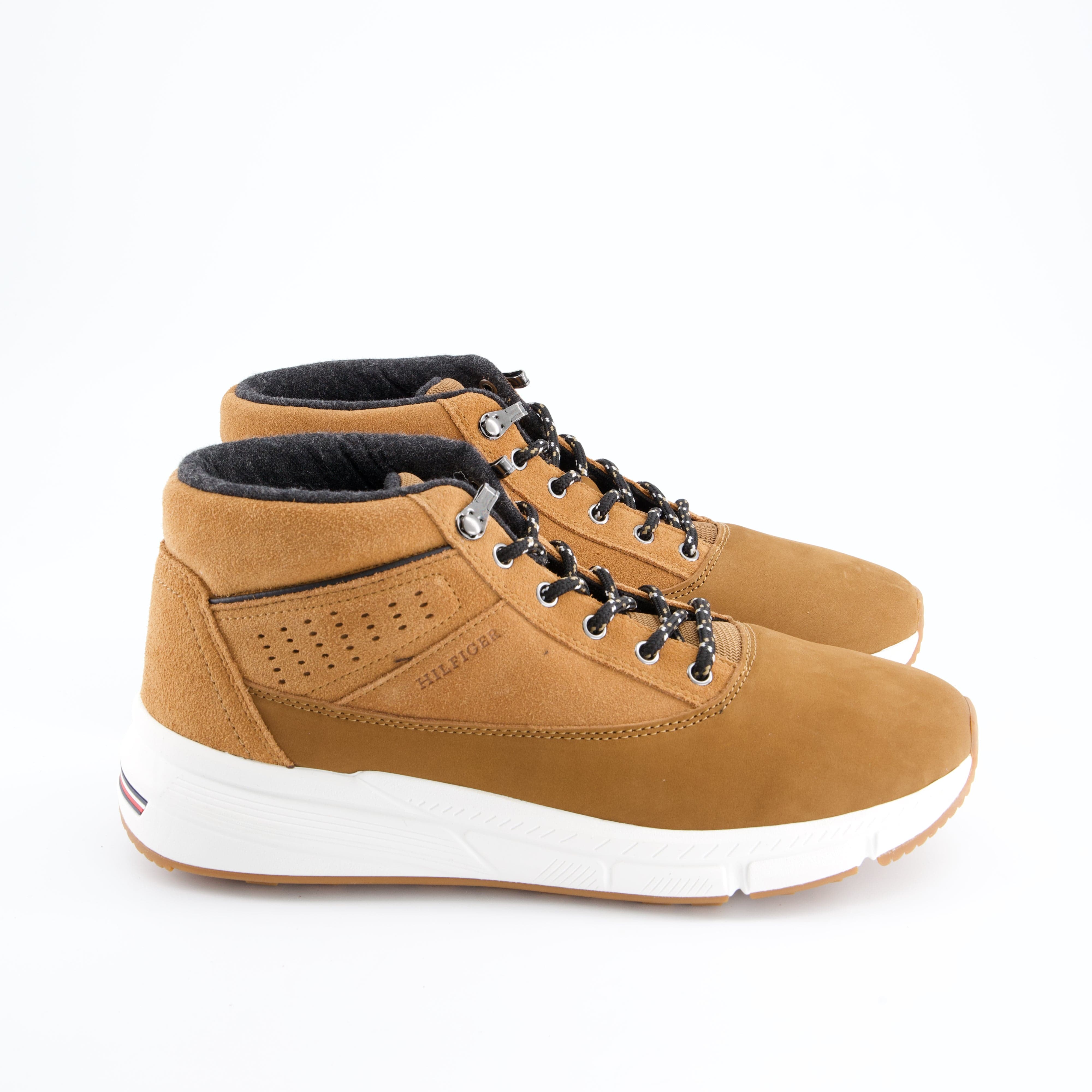 HILFIGER Herrenschuh - Schnürboot Schnürboot HILFIGER W NBK SDE HYBRID BOOT